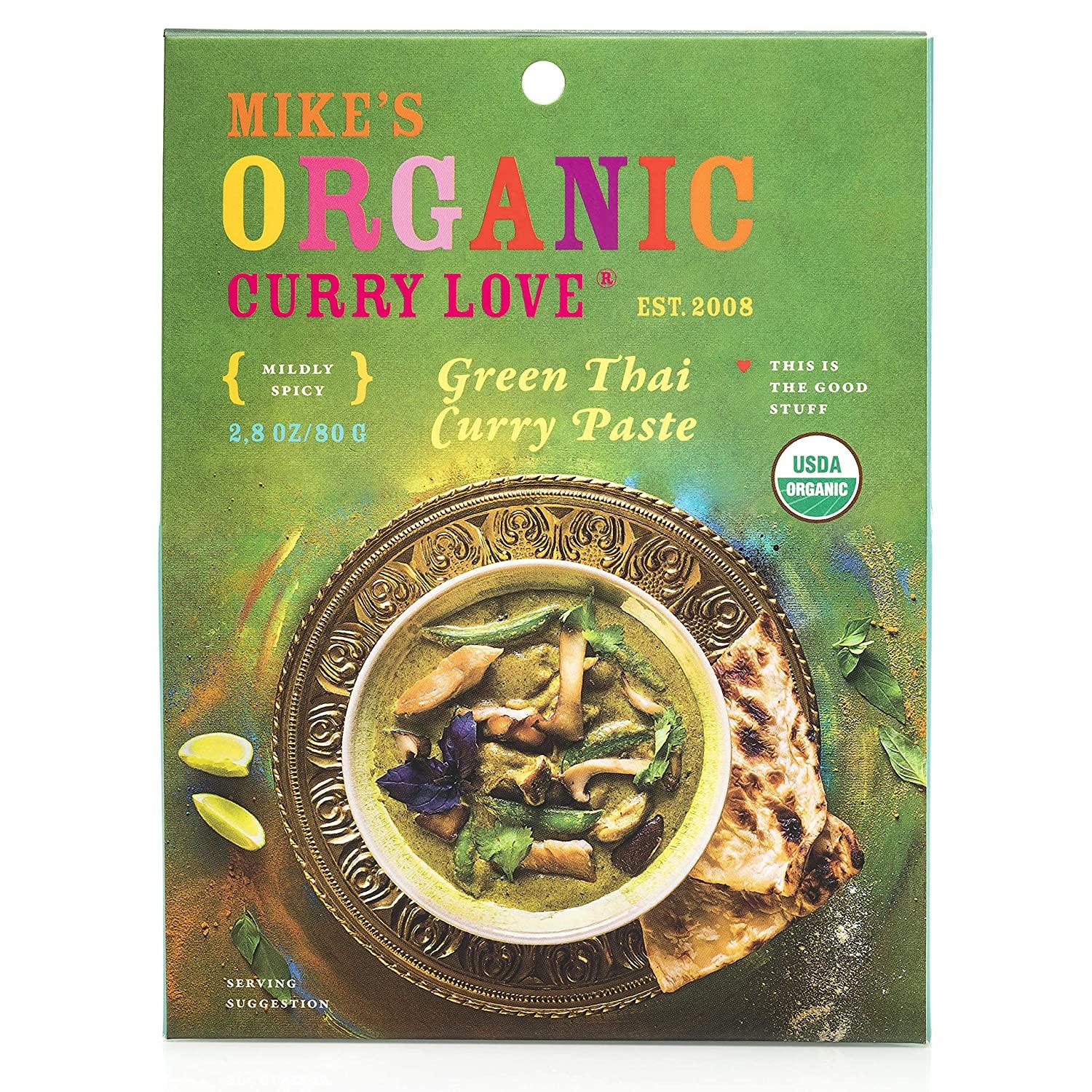 Variety 6 Pack of Curry Pastes ORGANIC. VEGAN. DAIRY FREE. SUGAR FREE