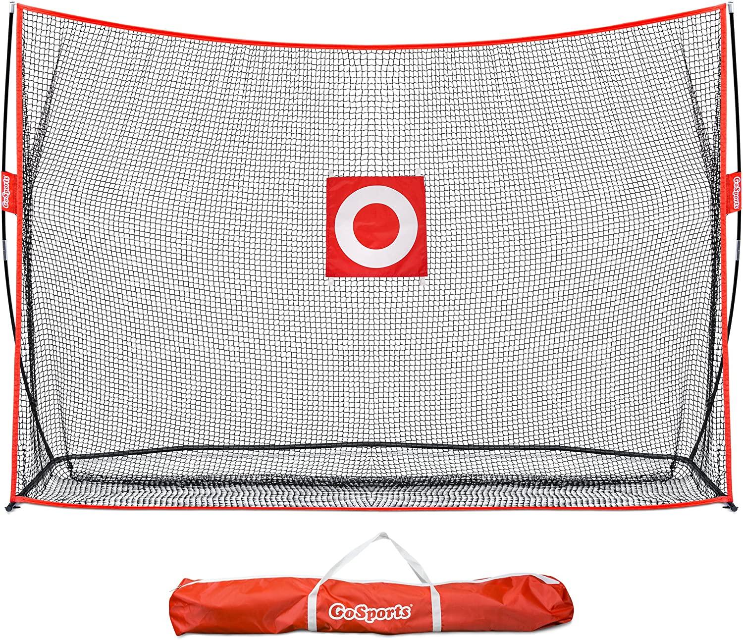 GoSports Golf Practice Hitting Net Choose Between Huge 10'x7' or 7'x7