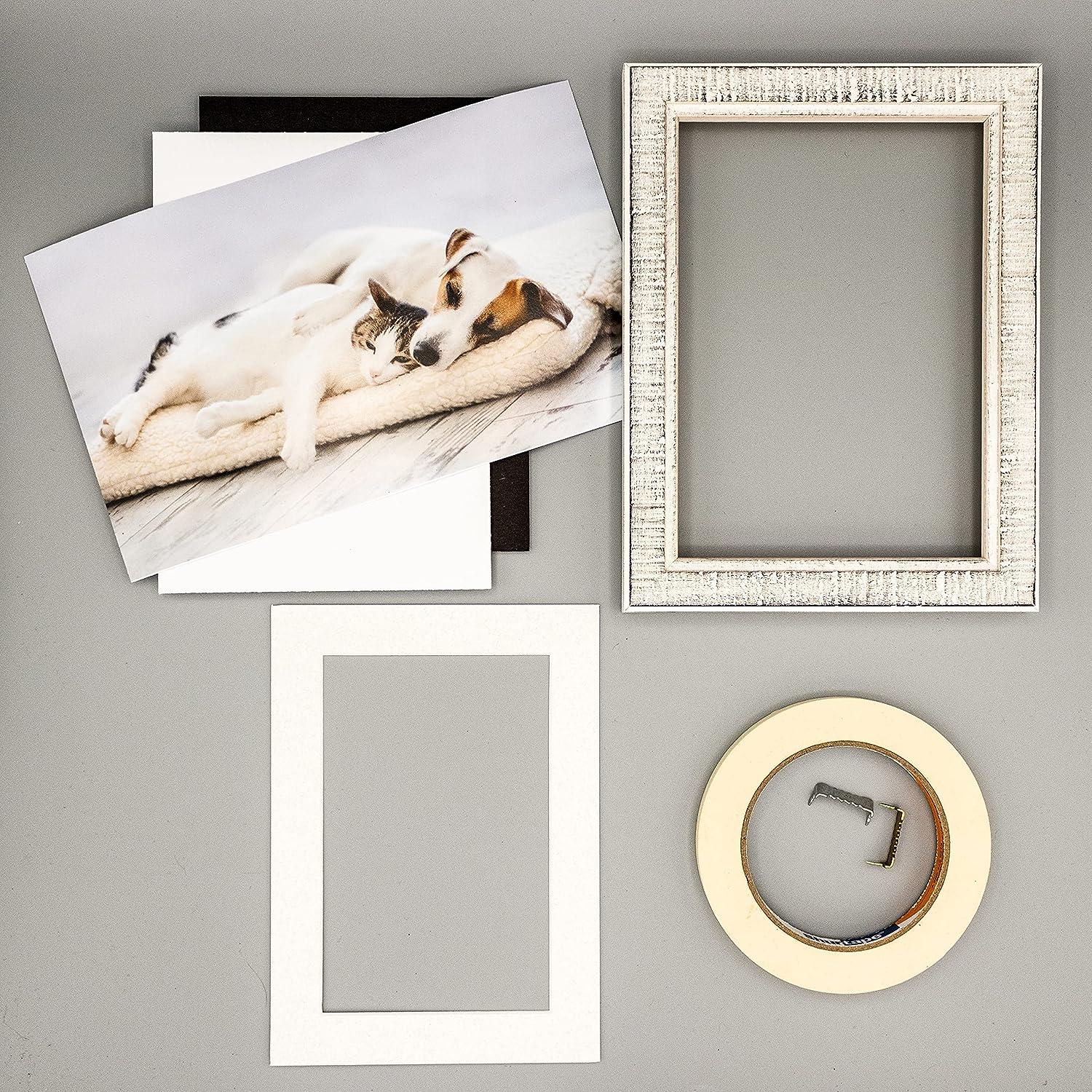 Archival matting to fit 16x20 picture frames with one window