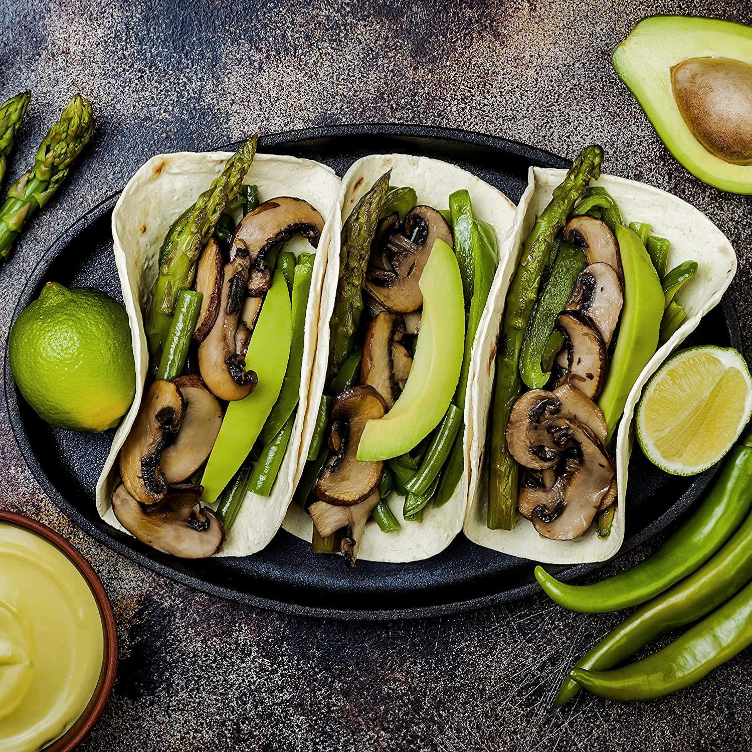 La Banderita Carb Counter Street Taco 4" Flour Tortillas Keto 0g Net