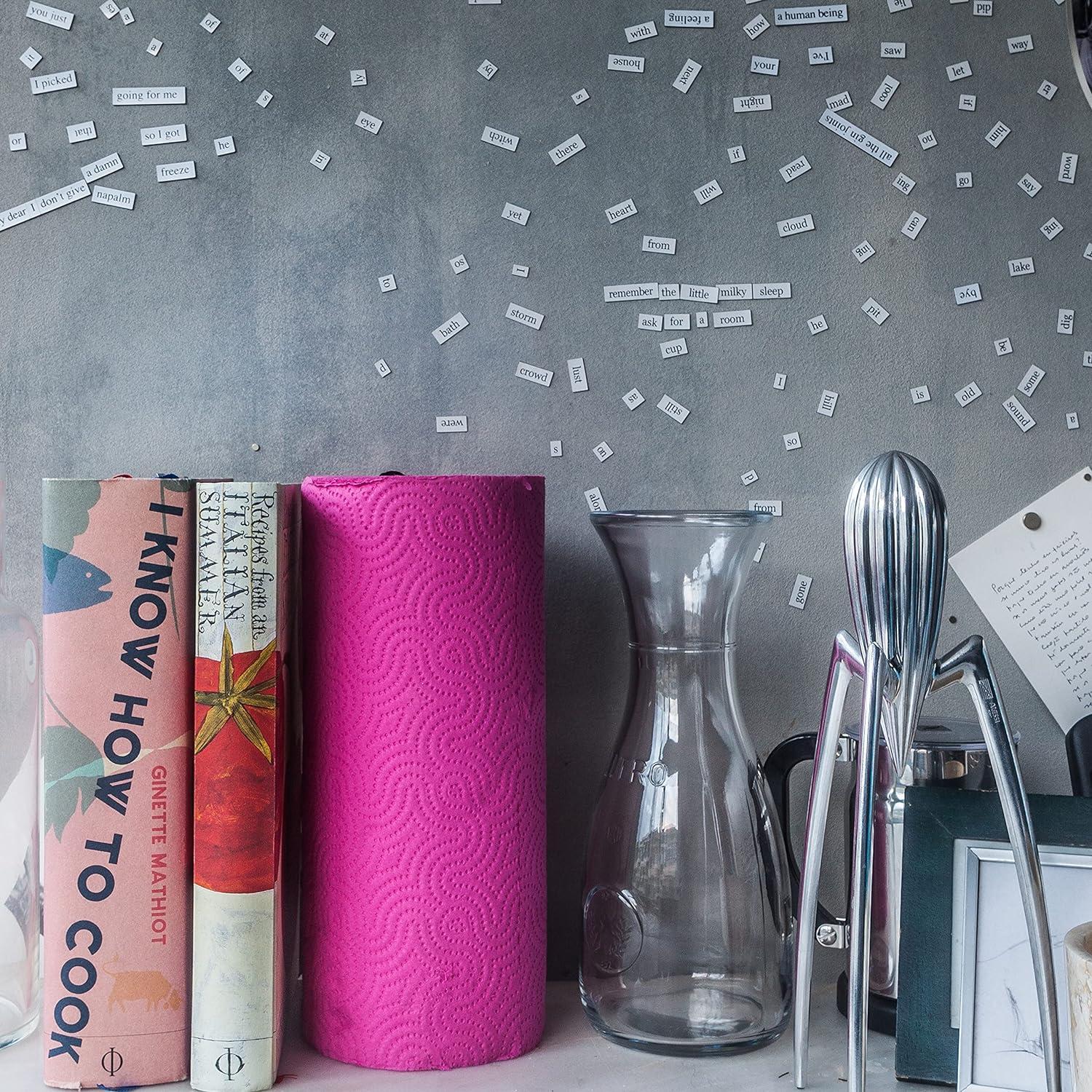 Renova Pink Paper Towel Jumbo Roll - Thumbnail 4