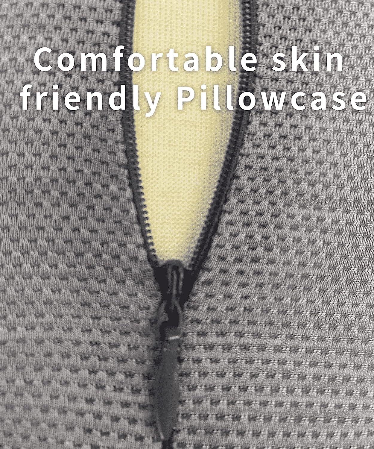 Bespilow Memory Foam Cervical Neck Support Pillow Neck Roll