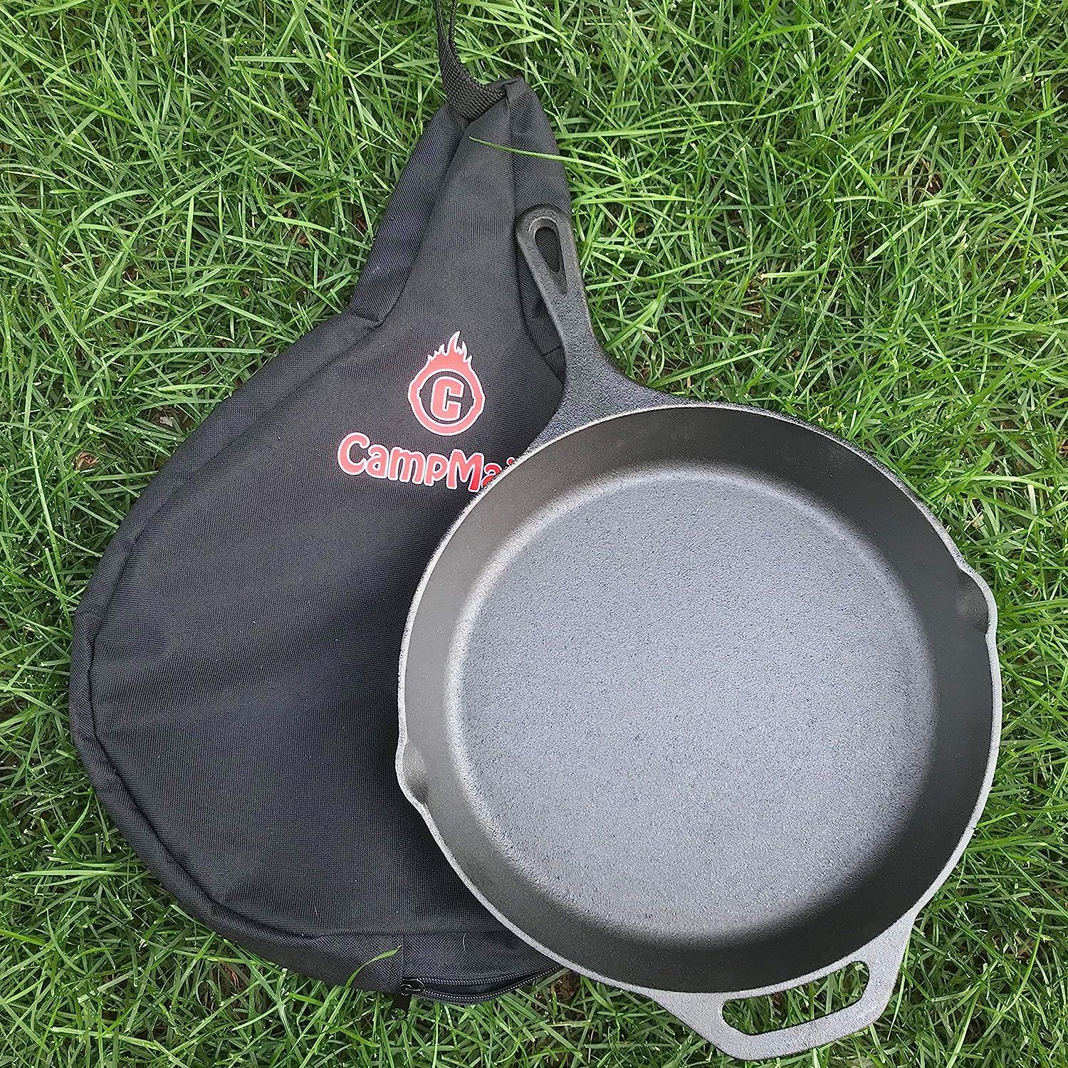 Campmaid Grill and Smoker (3 Piece) with Carry Bag