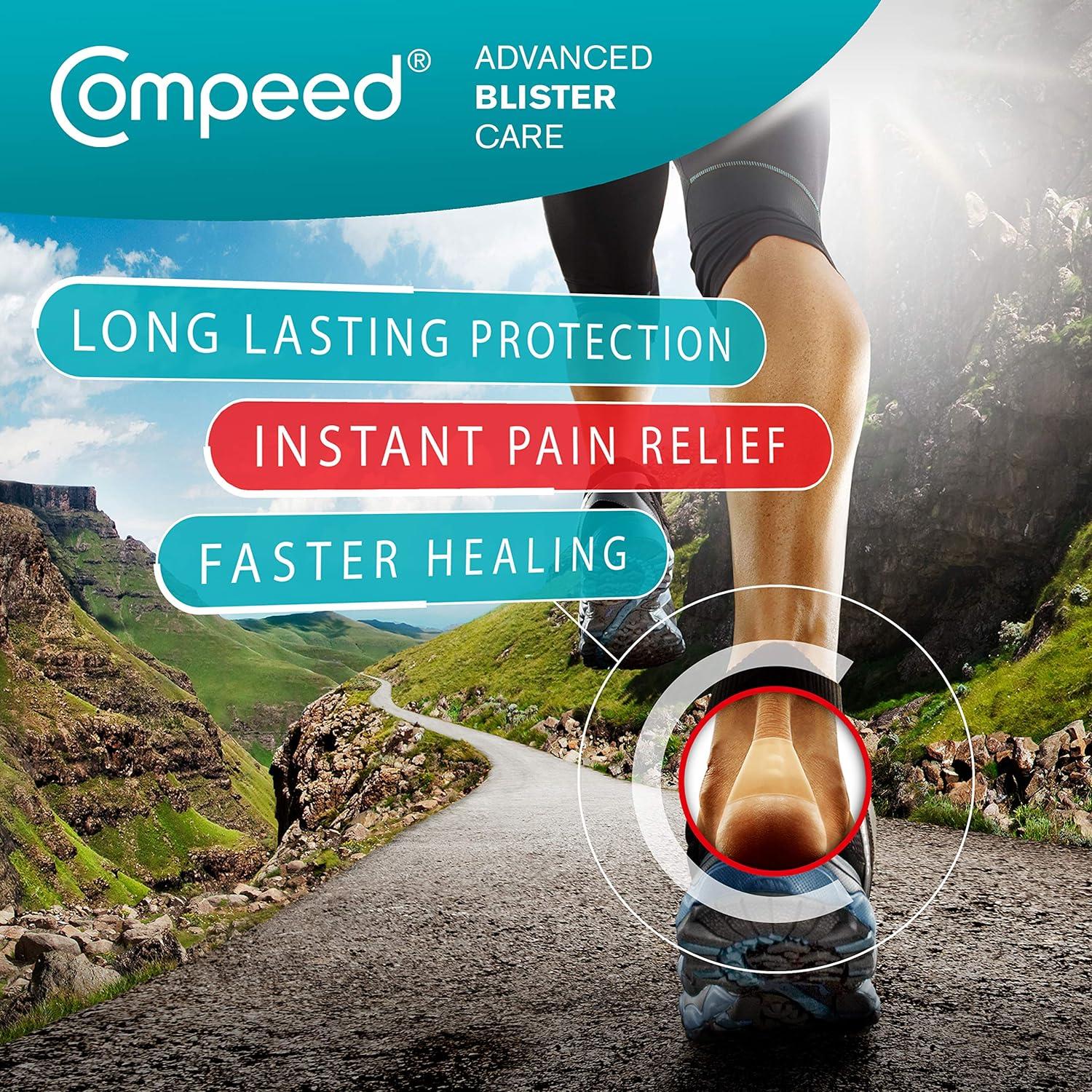 Compeed Advanced Blister Care Cushions 10 Count Medium Pads - 1 Pack ...