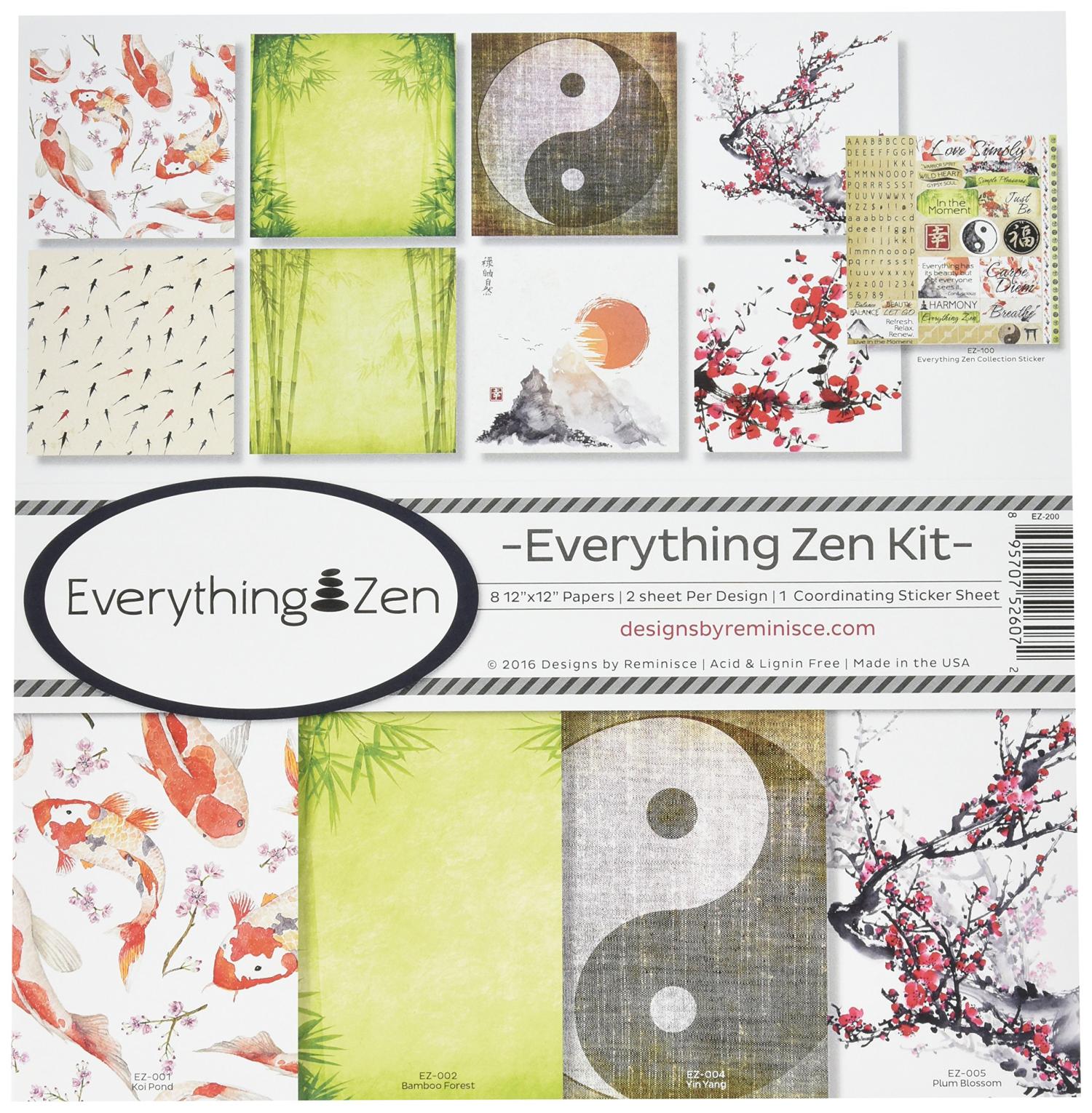Reminisce EZ200 Everything Zen Collection Kit Shop Now for Tranquil