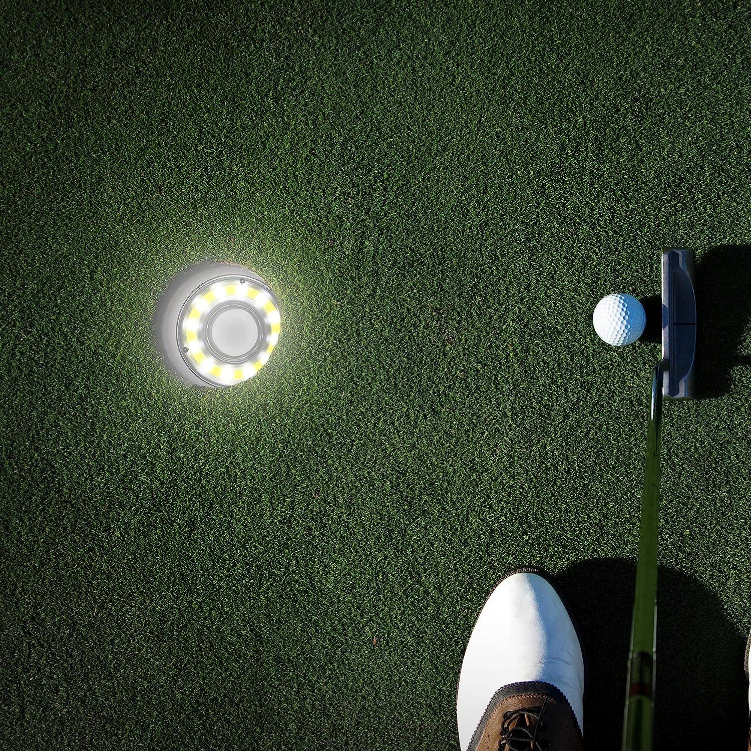 Windy City Novelties LED Light Up Night Golf Putting Cup Light