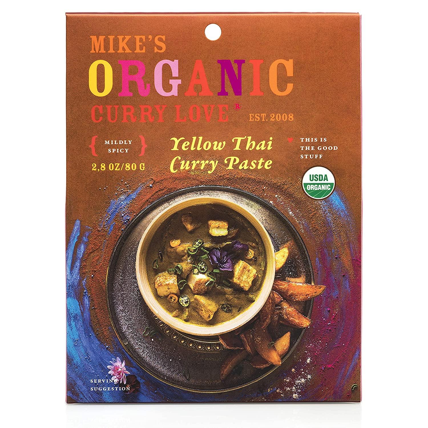 Variety 6 Pack of Curry Pastes ORGANIC. VEGAN. DAIRY FREE. SUGAR FREE