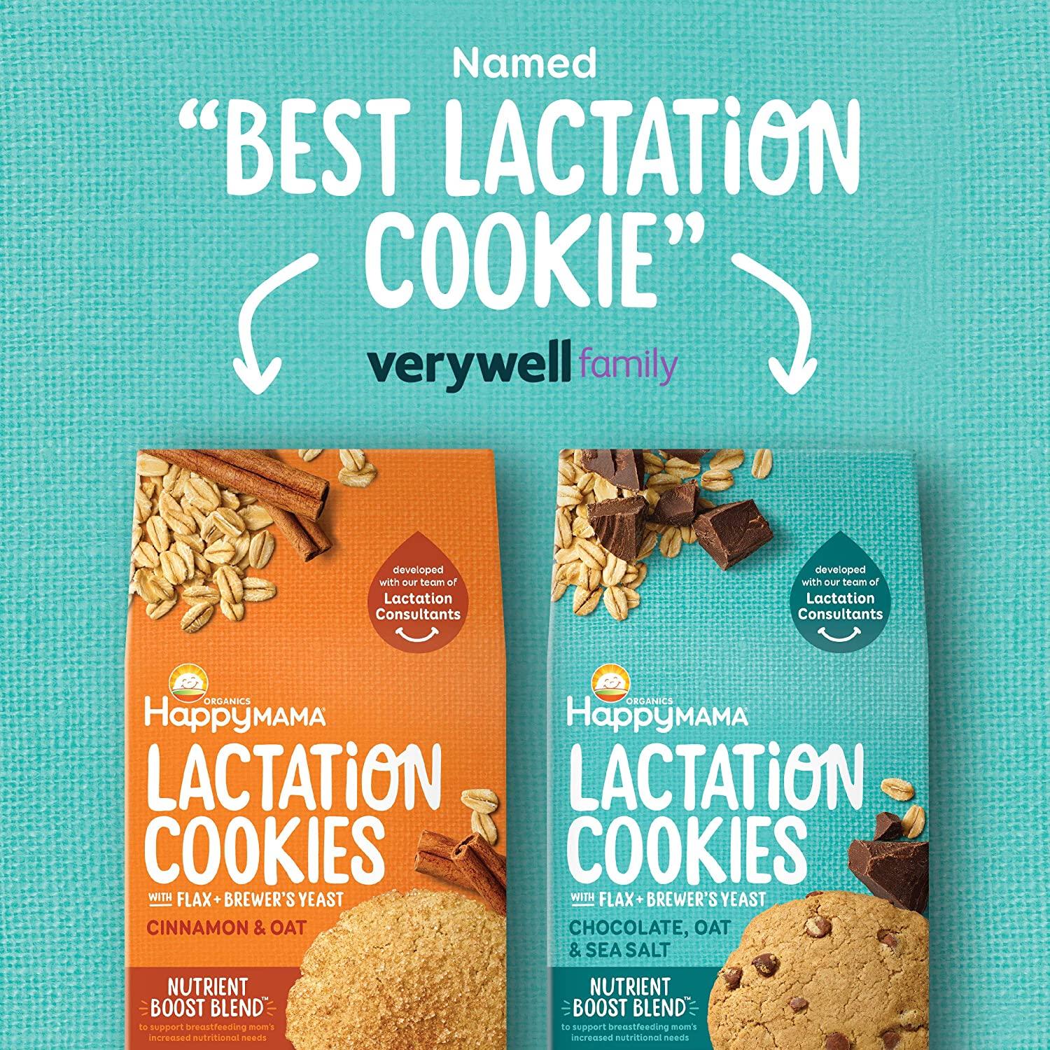 Happy Mama Organics Lactation Cookies With Flax + Brewer's Yeast