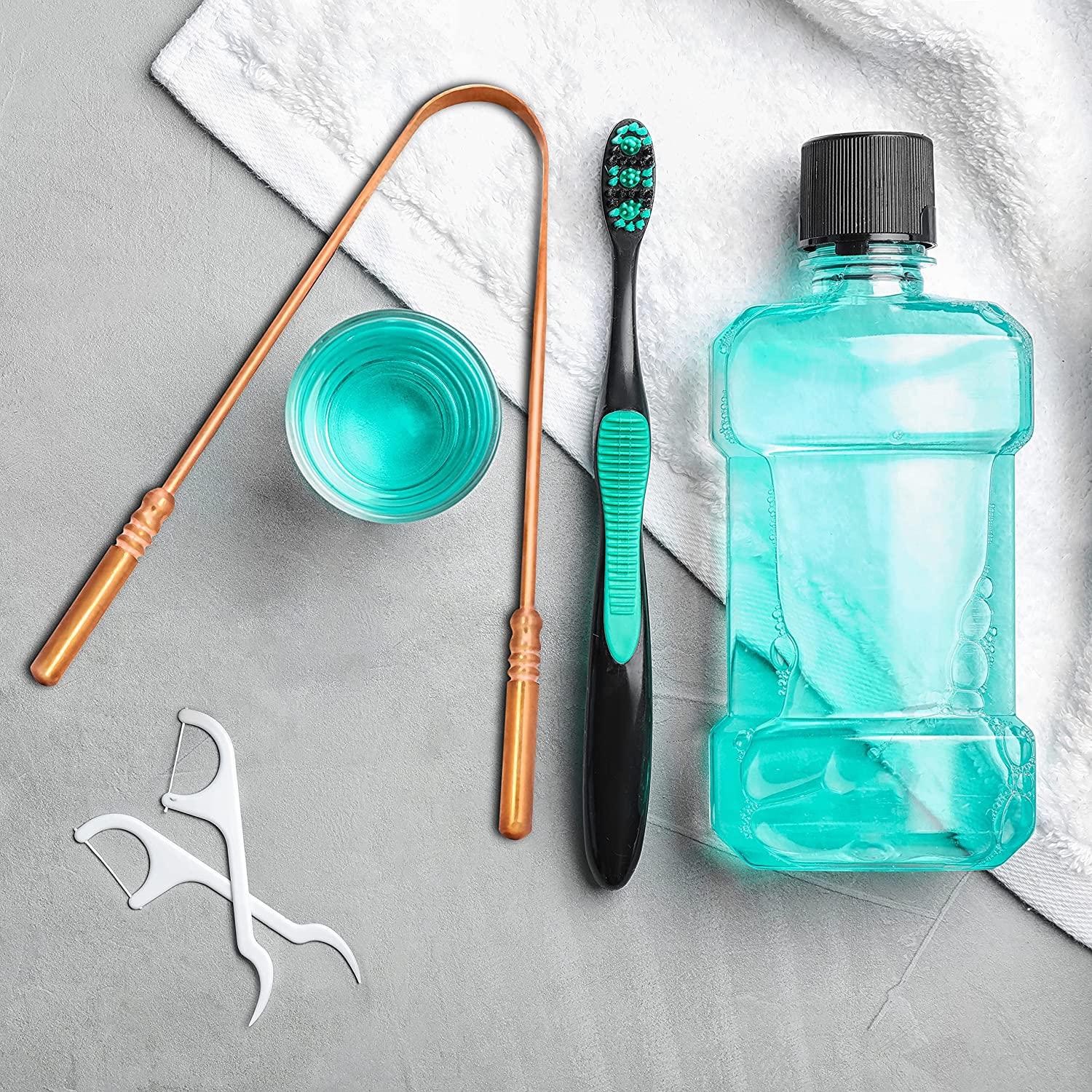 Kosha Ayurveda Copper Tongue Scraper Cleaner Perfect Surgical Tongue