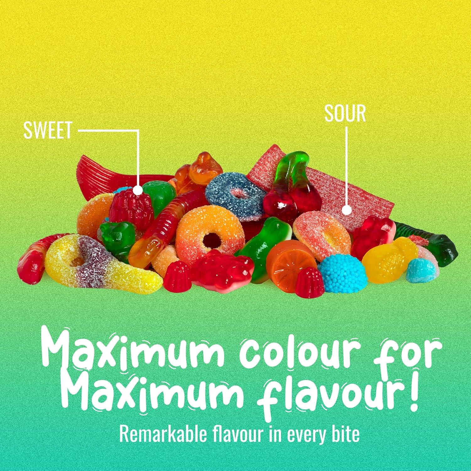 Sweet Sixteen Original Candy Classic Mix of Sweet and Sour-Coated