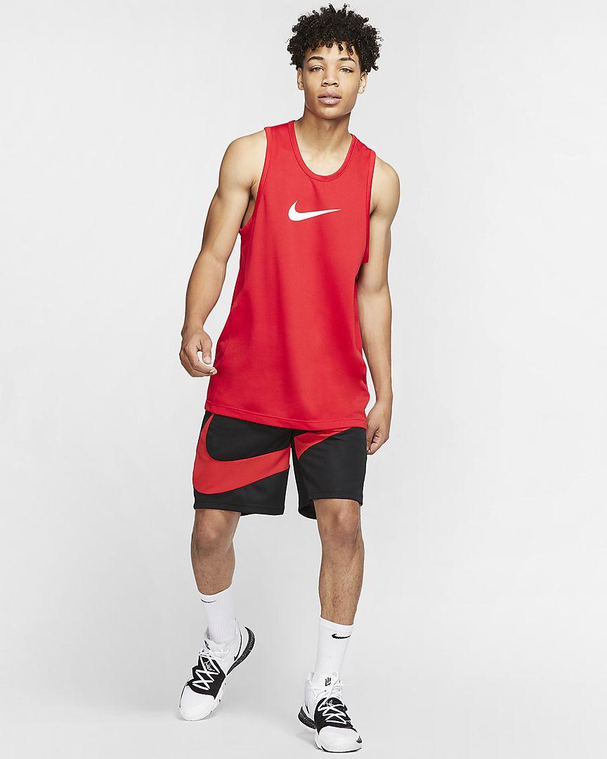 Nike, Dri-FIT Basketball Crossover Jersey Mens