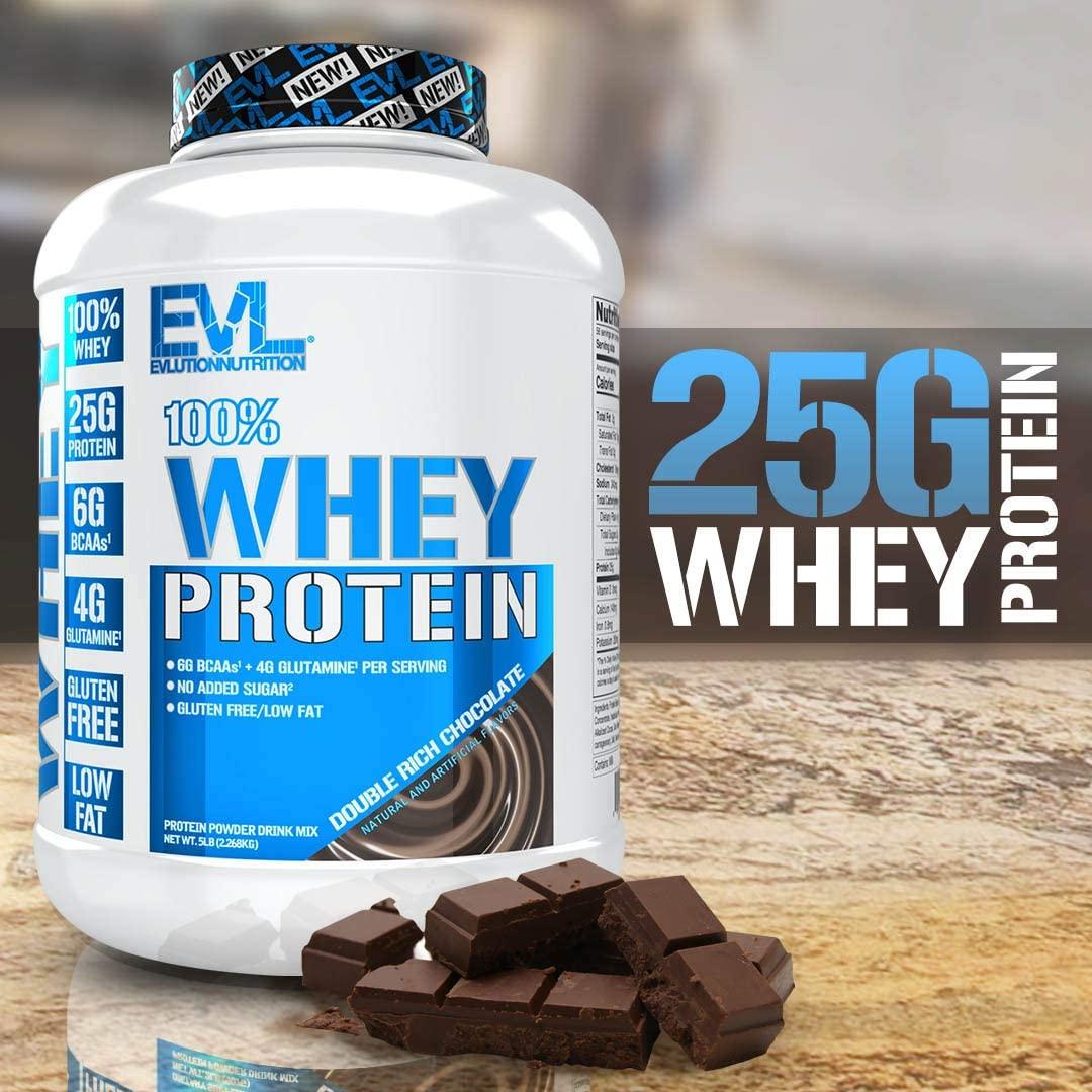 EVLution Nutrition 100% Whey Protein - Premium Muscle Fuel