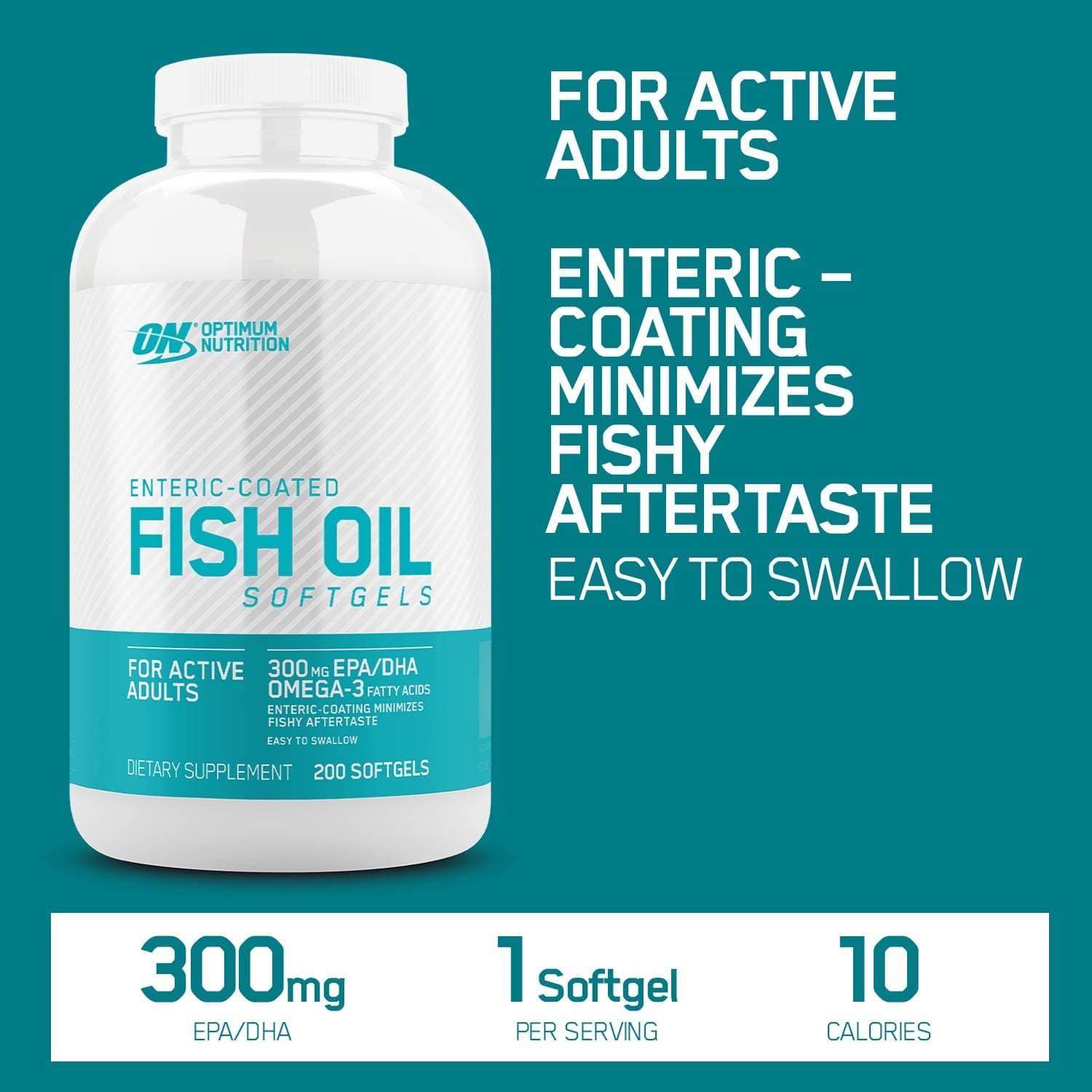 Optimum Fish Oil Softgels 