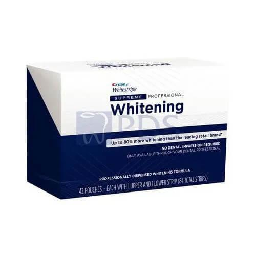 Crest Whitestrips Supreme Professional Whitening 84 Strips Fast