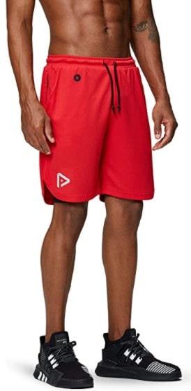 Aunavey Men's 2 in 1 Running Shorts Gym Workout Quick Dry Mens