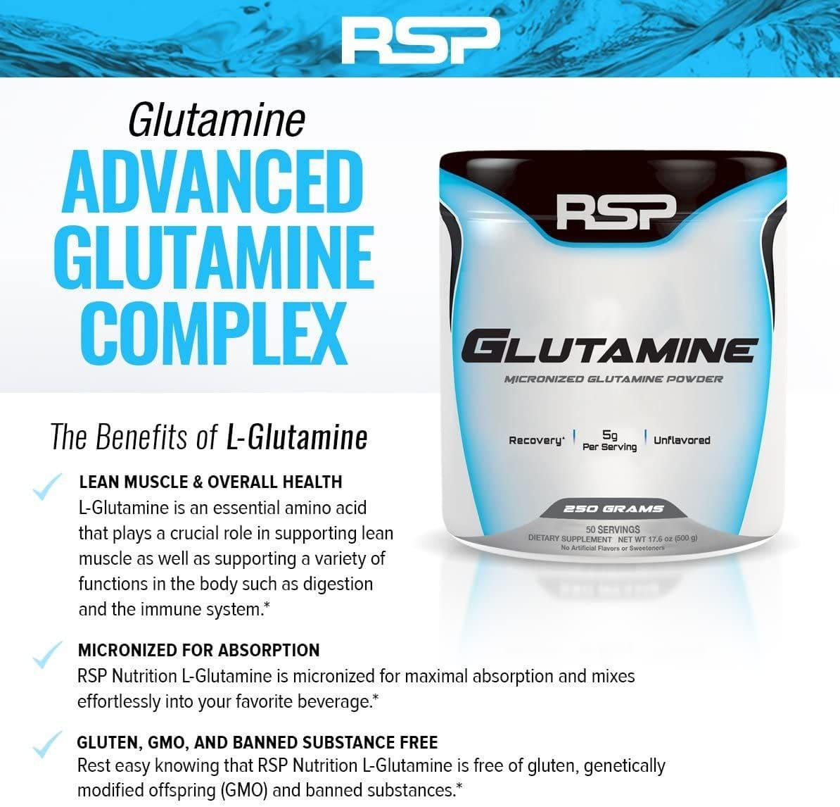 L-Glutamine Powder Amino Acid Supplement 5g Per Serving Unflavored 500g - View #5