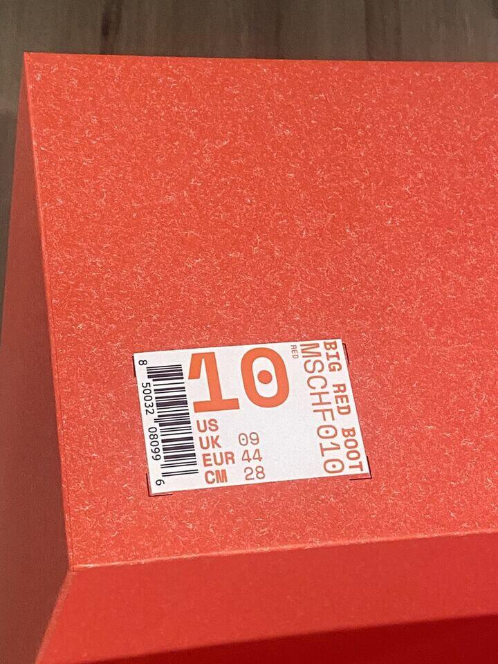 MSCHF Big Red Boot BRB Astro Boy Size 10 Limited Edition Buy Now