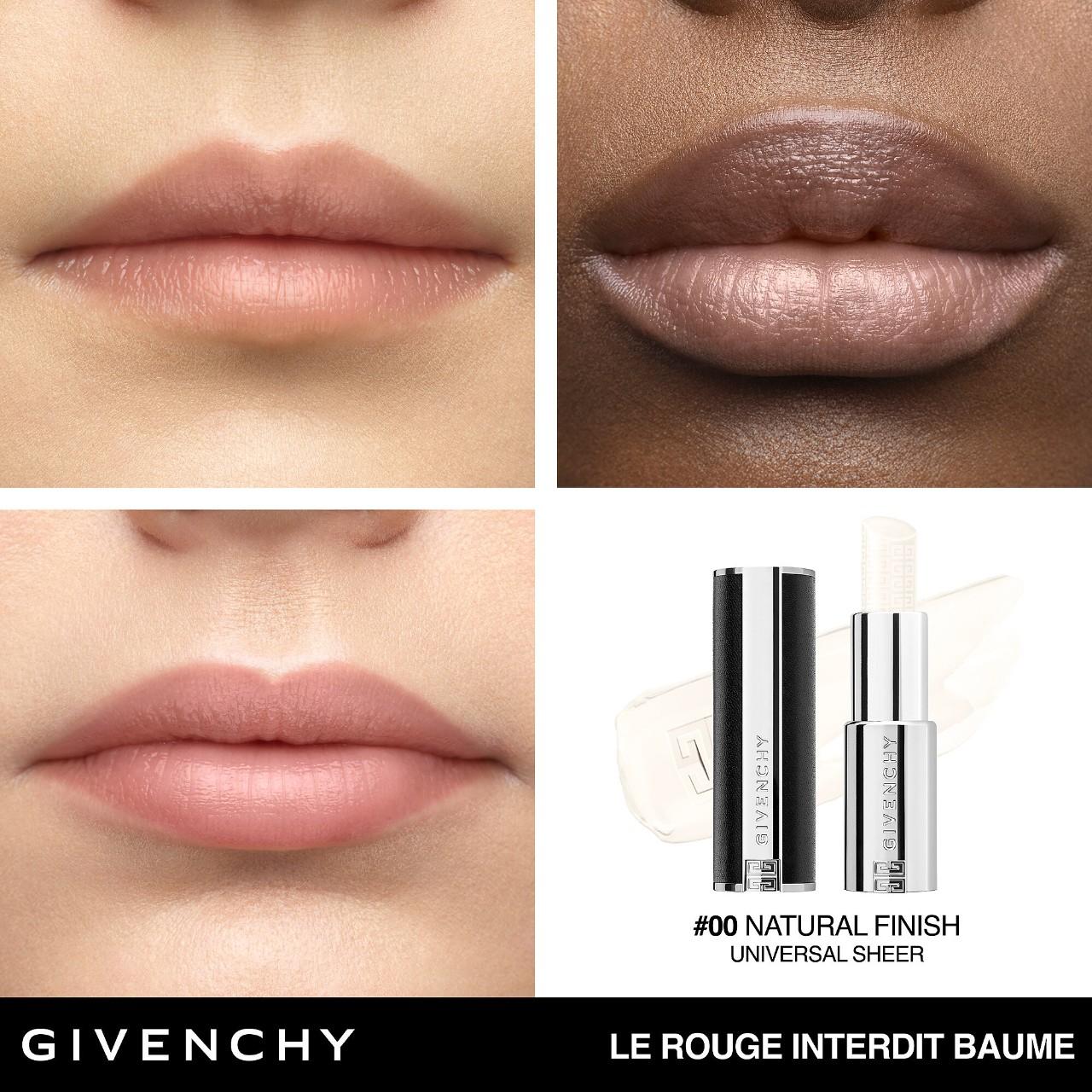 Shop Givenchy Le Rouge Interdit 24H Hydrating Lip Balm g N00