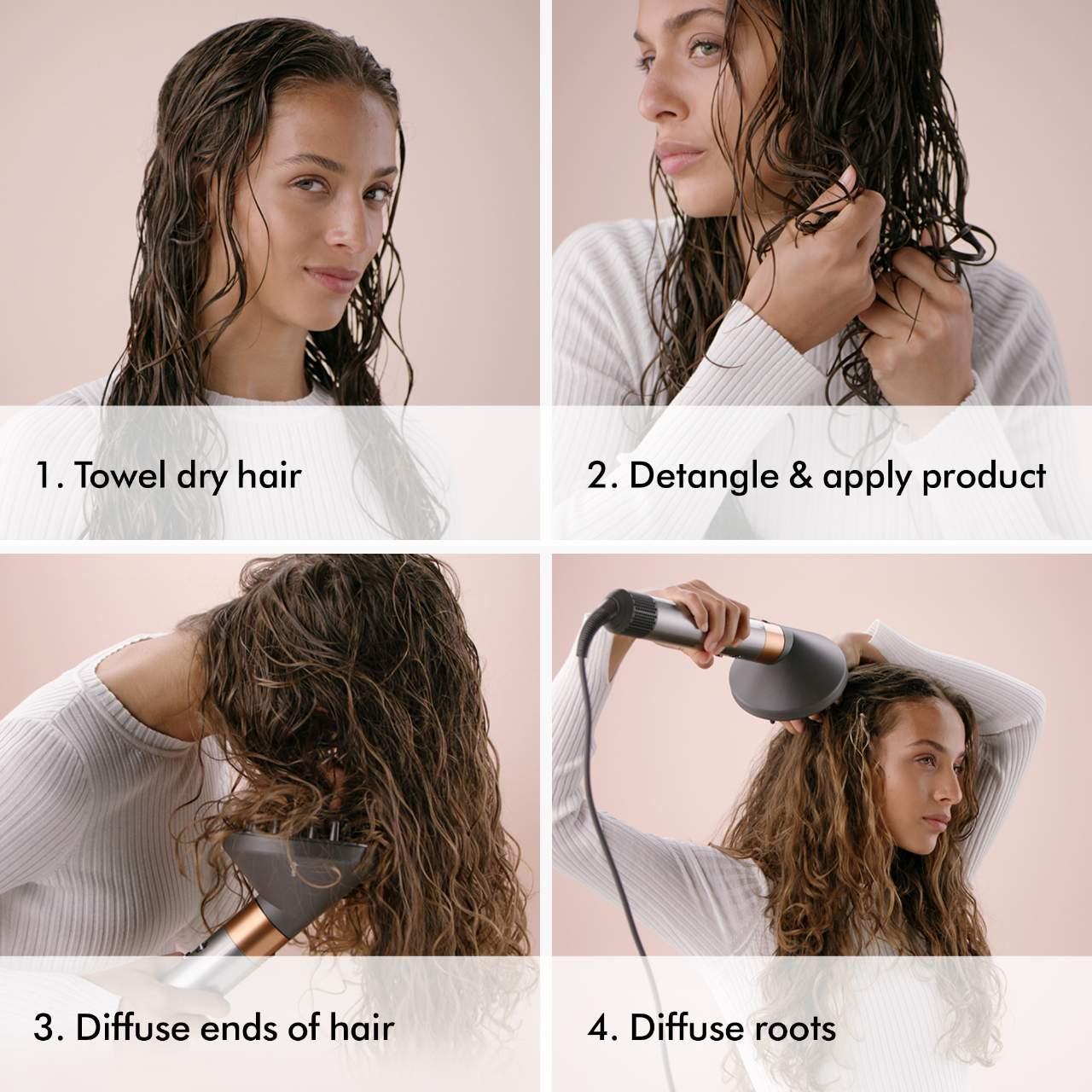 Long Hair Dyson Airwrap Coarse Hair Naturally Curly Dyson Airwrap