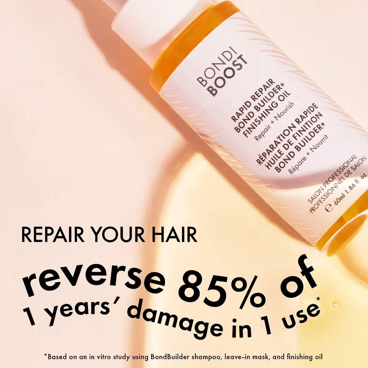 Shop BondiBoost Rapid Repair Bond Builder+ Finishing Oil for damaged hair -  1.86 oz / 60 ml Online - Best Price & International Shipping