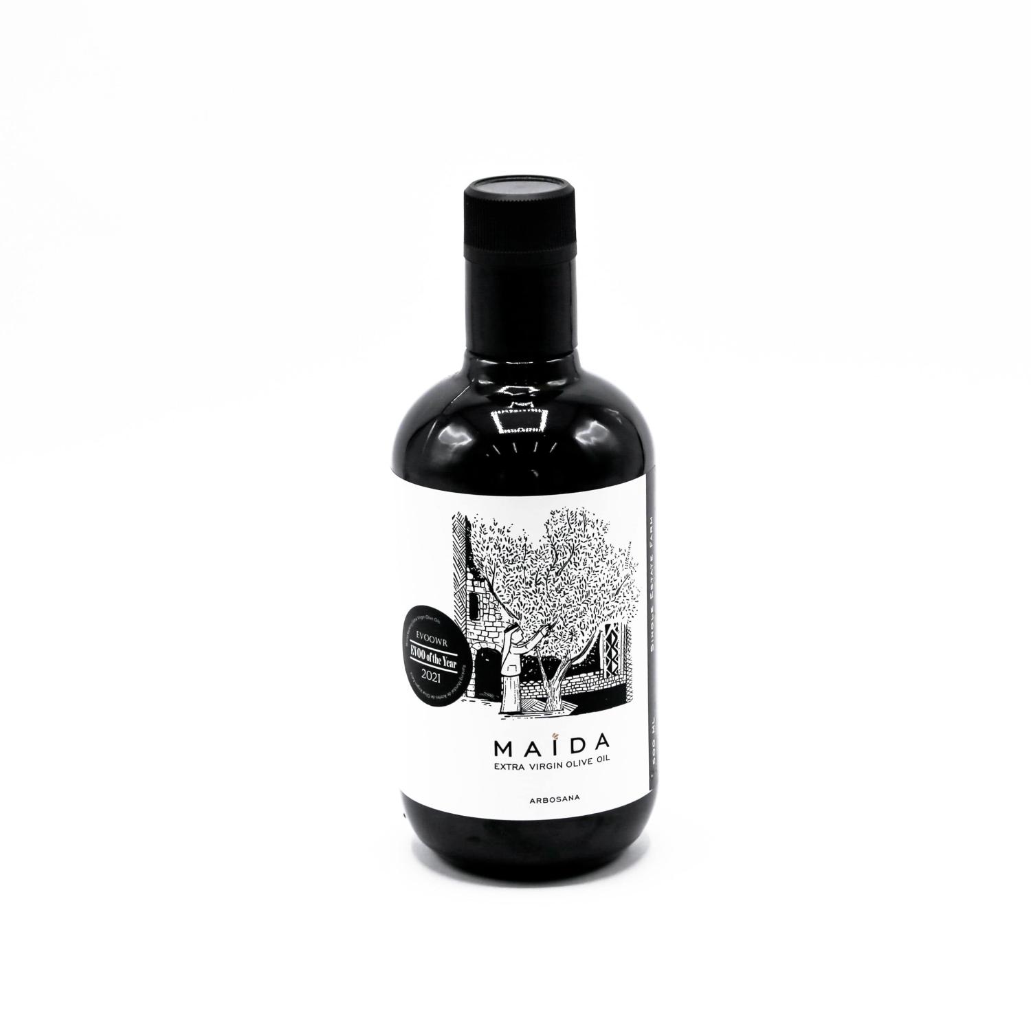 Shams El Balad Al Maida Arbosana Olive Oil Bottle