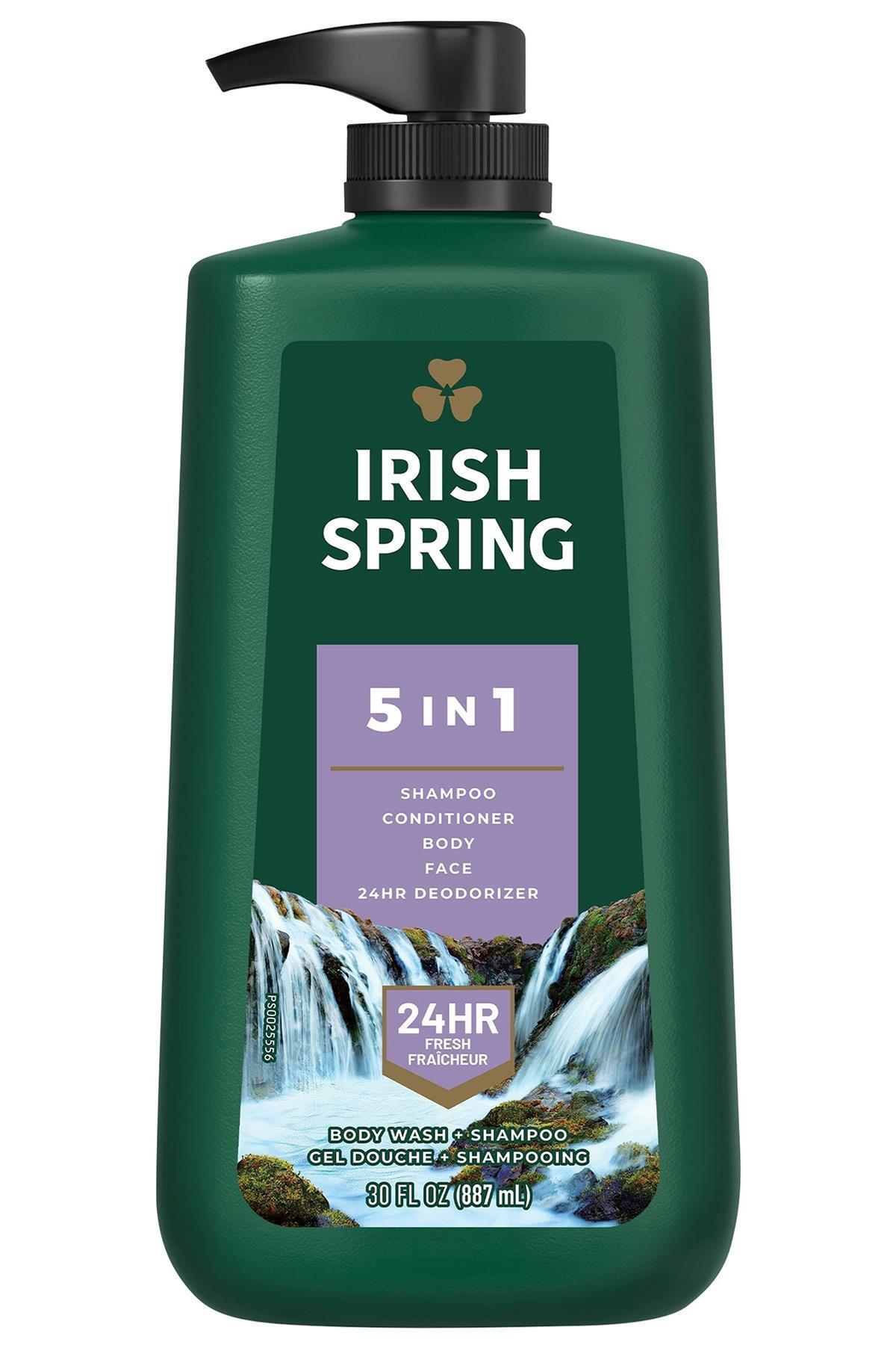 Irish Spring 5in1 Shampoo + Full Body Wash 887ML | Buy Now with Express ...