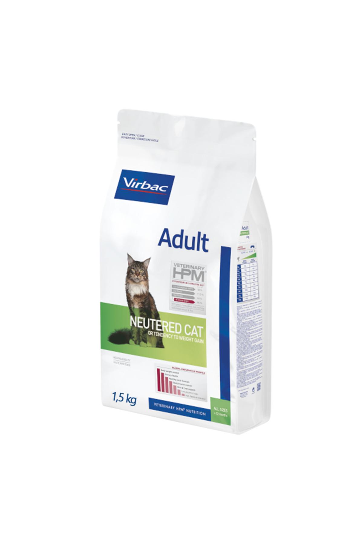 Veterinary HPM Virbac Adult Neutered & Entire Cat - 1,5 kg Veterinary HPM Virbac Adult Neutered & Entire Cat - 1,5 kg