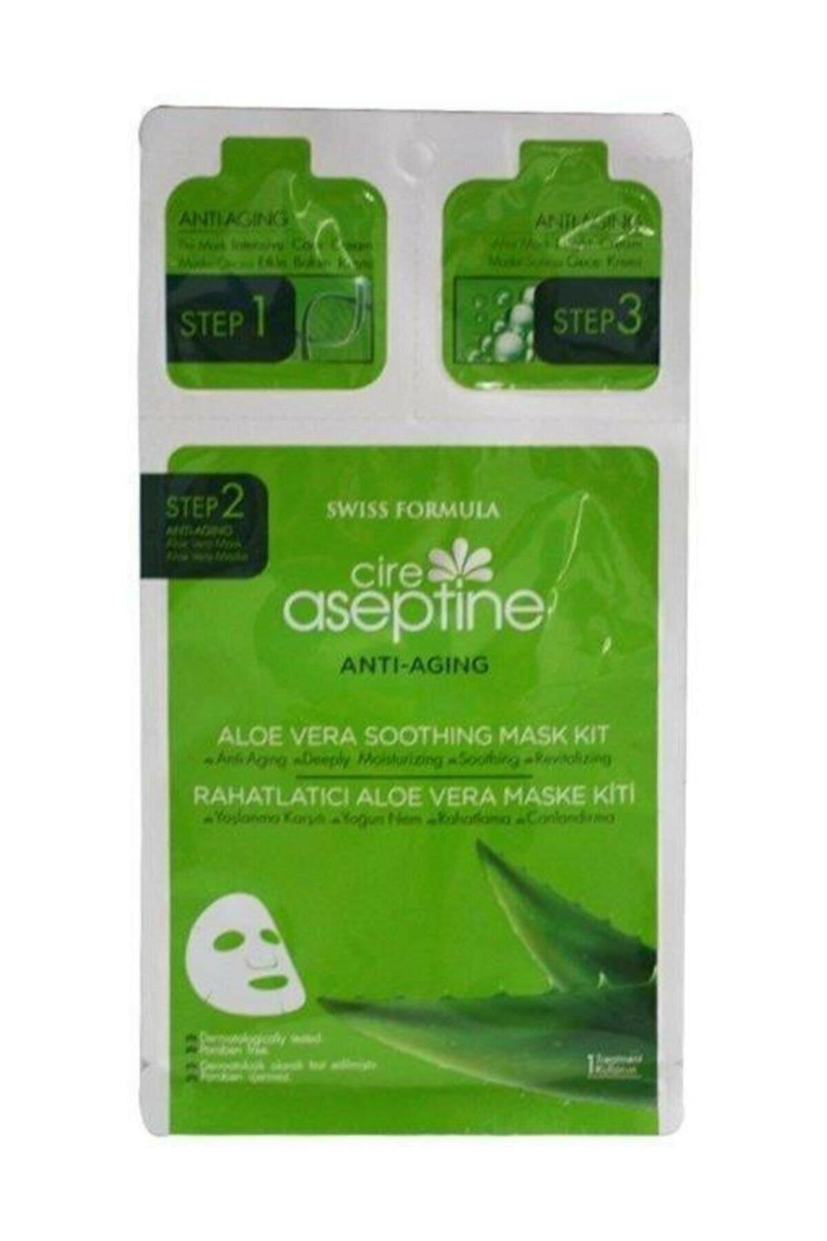 Cire Aseptine Brand: Cire Aseptine Anti Aging Relaxing Aloe Vera Face Mask  8681410000389 Category