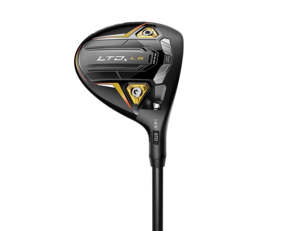 Cobra Golf 2022 LTDX LS Men's Fairway Matte Black-Gold