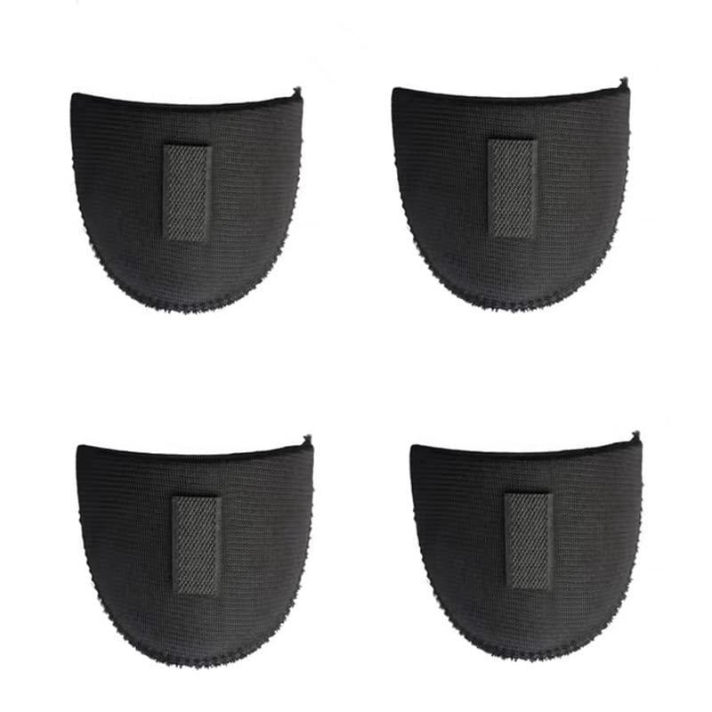4 Pairs Shoulder Pads Soft Covered Set-in Sewing Foam Pads Raglan 4 Pairs Shoulder Pads Soft Covered Set-in Sewing Foam Pads Raglan