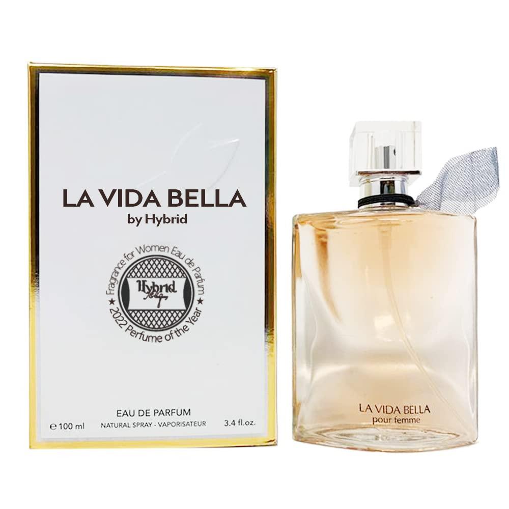 Hybrid & Company La Vida Bella Eau De Parfum 3.4 Fl Oz - Fresh Vanilla  Scent | Buy Now with Express International Delivery