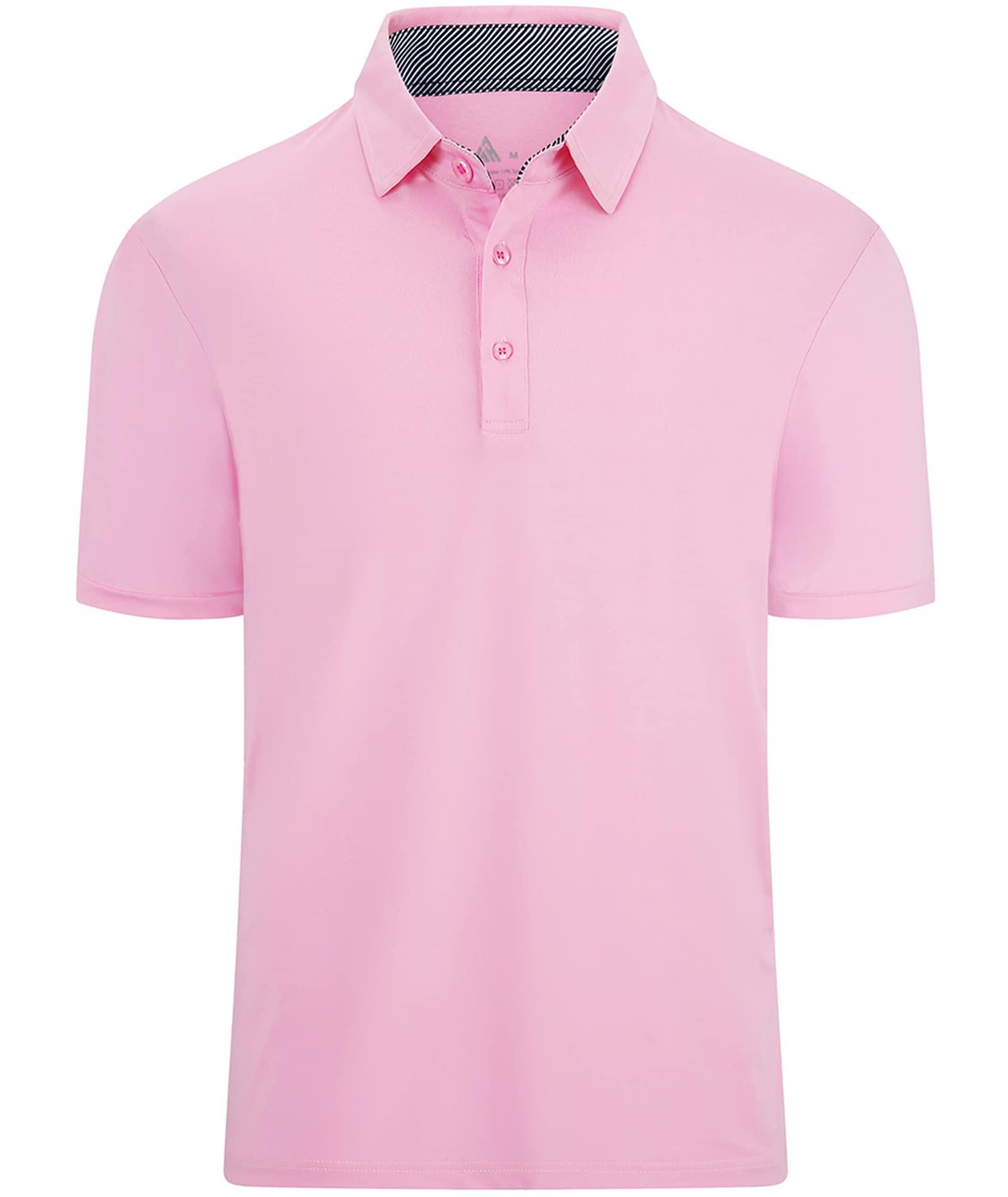 ZITY Men's Golf Polo Shirt - Short Sleeve Athletic Tennis T