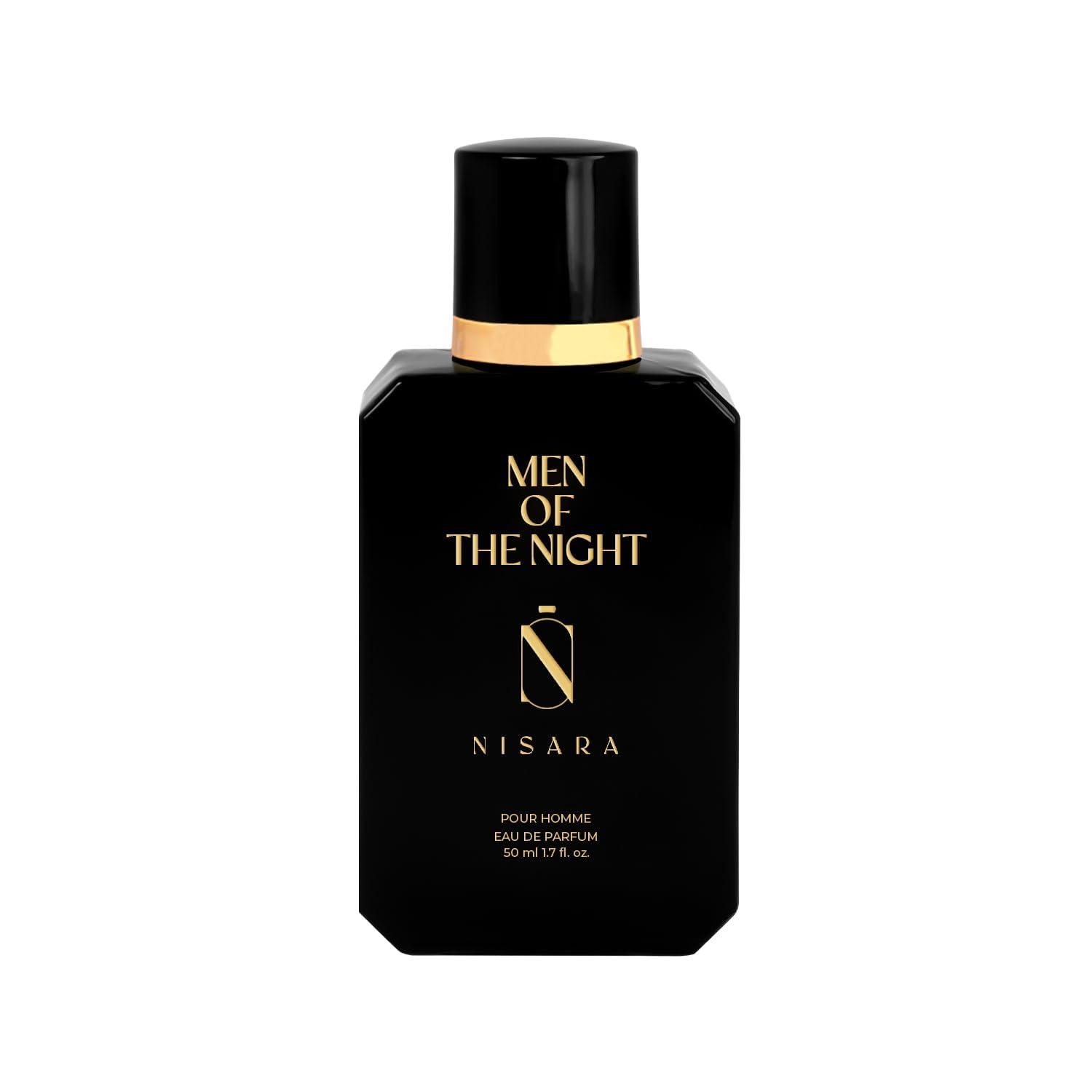 Nisara Men of the Night Perfume for Men - 50 ml | Long Lasting Eau