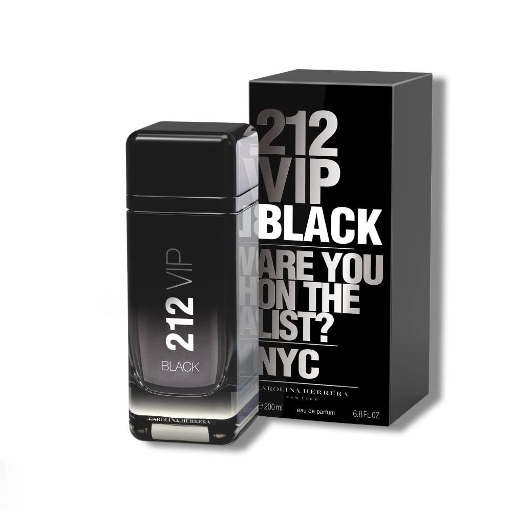 Carolina Herrera 212 VIP Black Men Eau De Parfum 6.8 Oz Lavender