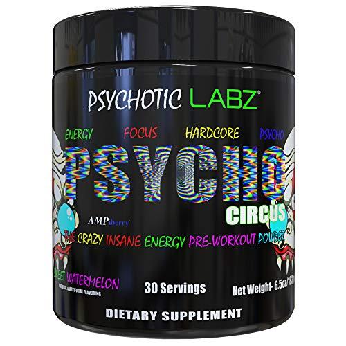 ●Kaotic Intentionz Insane Labz Psychotic 35 Servings Pre-Workout Supplement