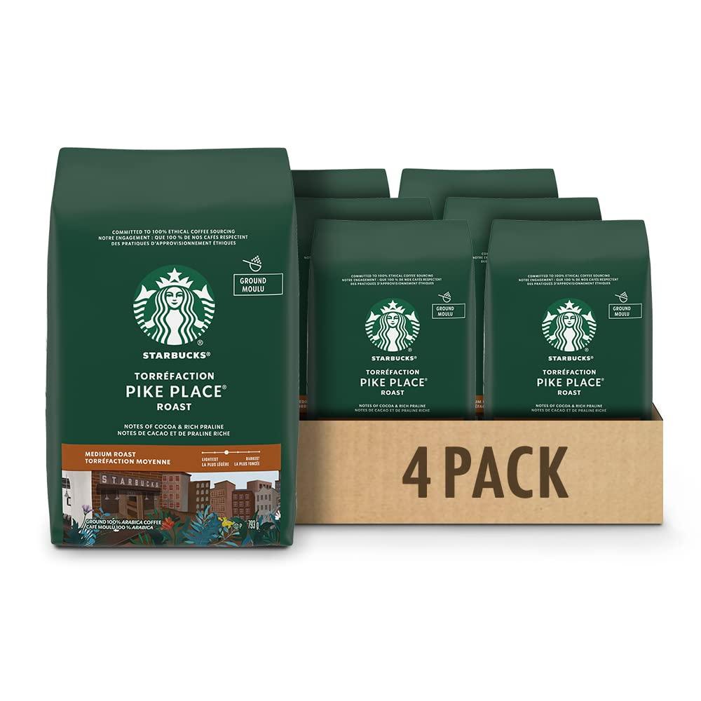 Starbucks Pike Place Roast Ground Coffee Medium Roast 793
