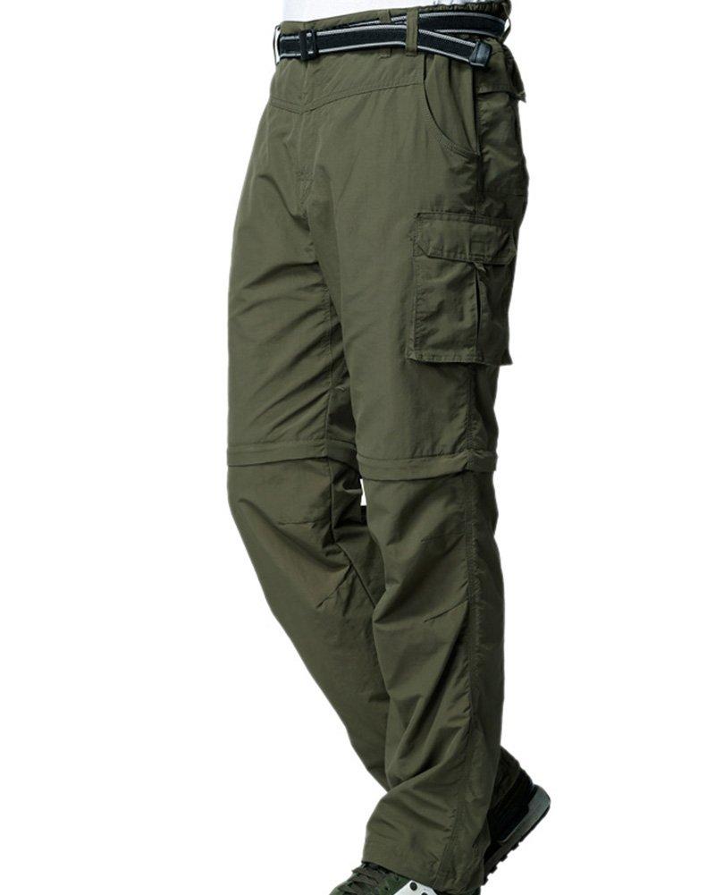 SANMIO Men's Outdoor Hiking Pants Convertible Breathable Lightweight