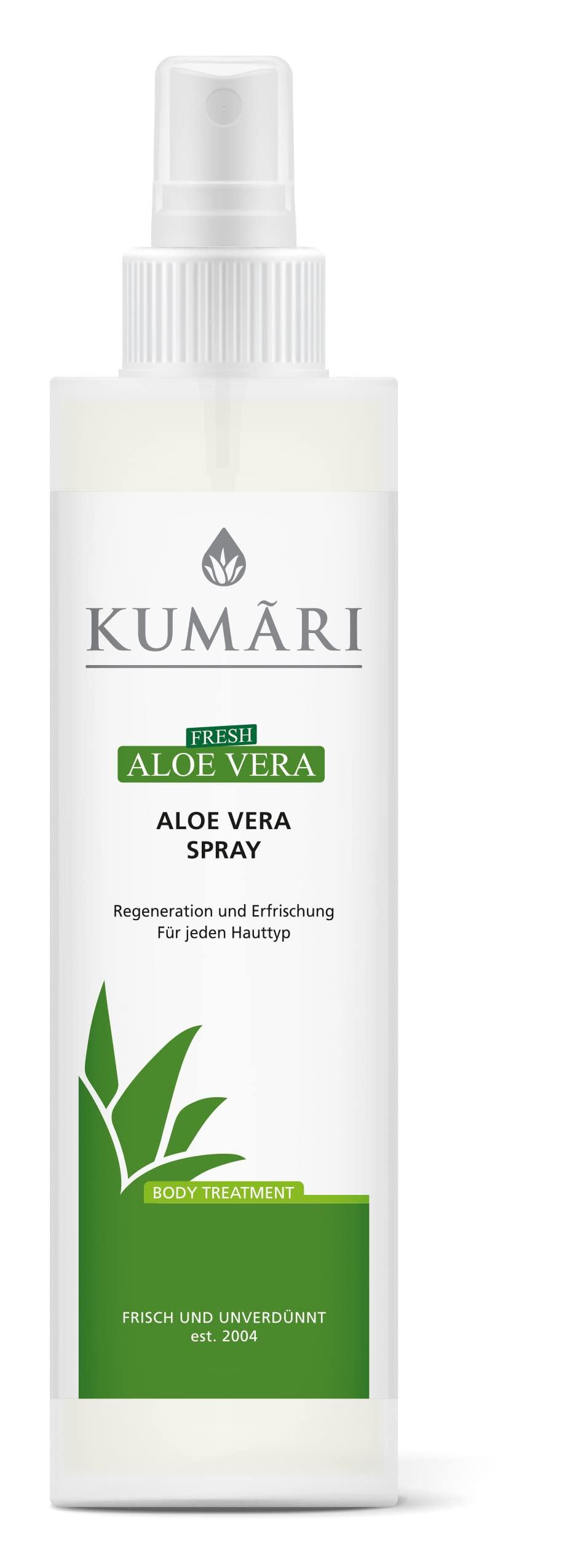 KUMARI Aloe Vera Spray 250ml - 92% Pure Organic Aloe Vera - Ideal for Skin  & Hair Care International Shipping Available | Buy Now with Express  International Delivery | GoSupps.com