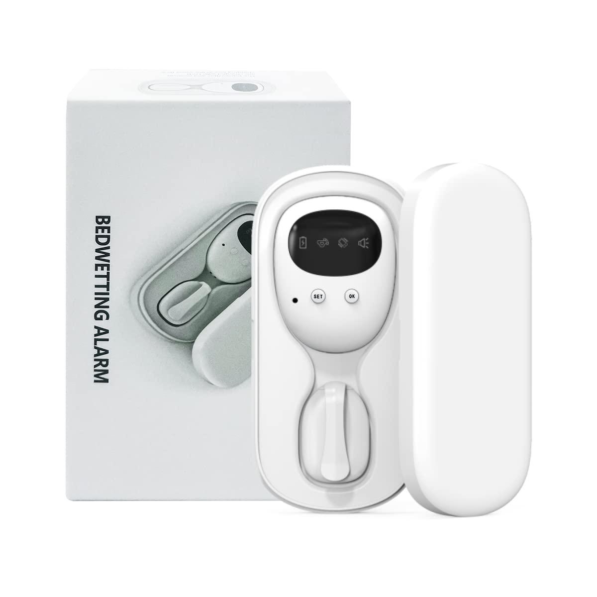 Ejoyous Bedwateralarm voor kinderen, draadloos, bedwateralarm, potje, timer, enuresis, alarm, bedwatersensor, pipi-alarm, voor jongens en meisjes, volwassenen, potjes, training Ejoyous Bedwateralarm voor kinderen, draadloos, bedwateralarm, potje, timer, enuresis, alarm, bedwatersensor, pipi-alarm, voor jongens en meisjes, volwassenen, potjes, training