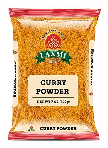 Laxmi Curry Powder Authentic Indian Cooking Spices, 7oz (200g