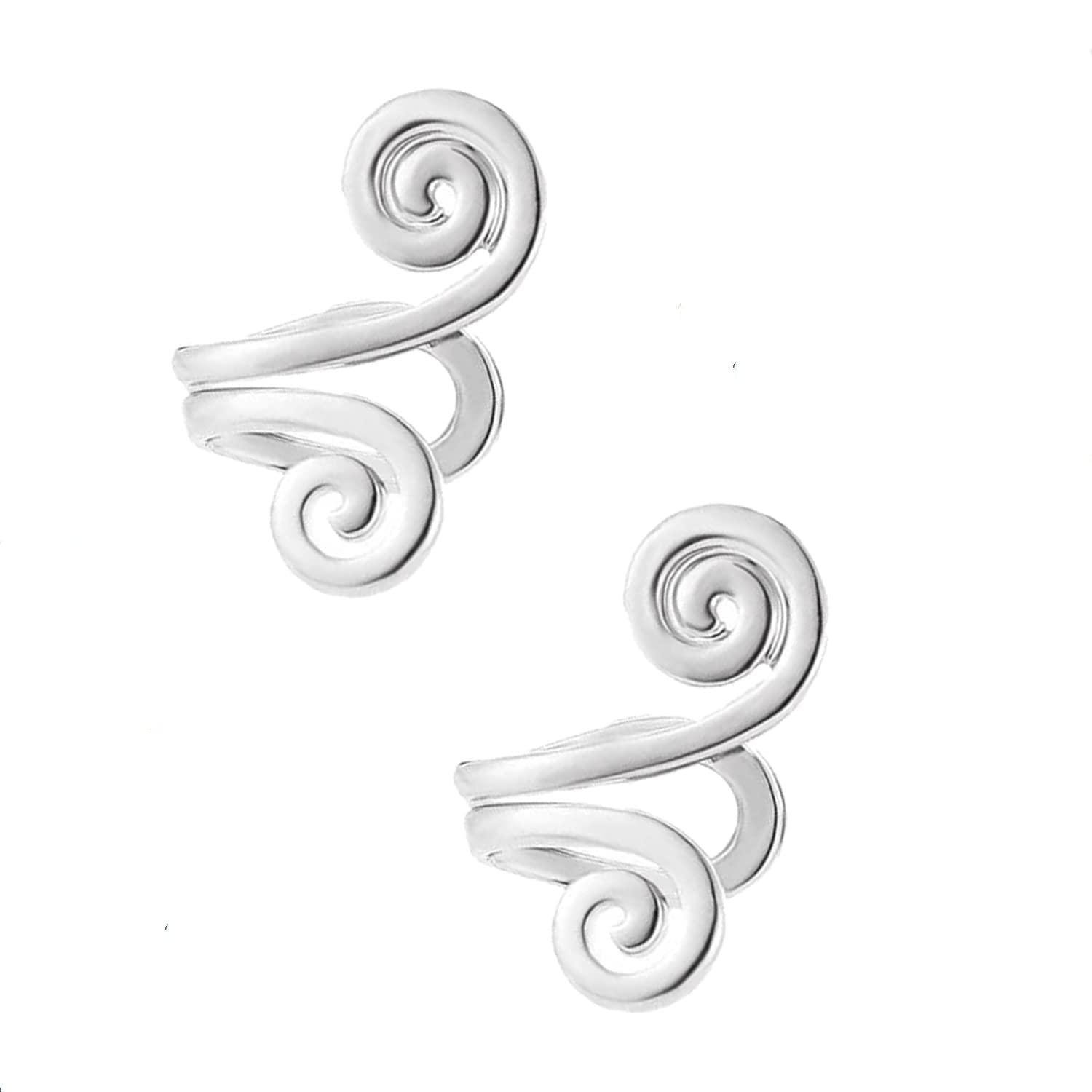 Zunis Acupressure Slimming Earrings Non Piercing Acupressure