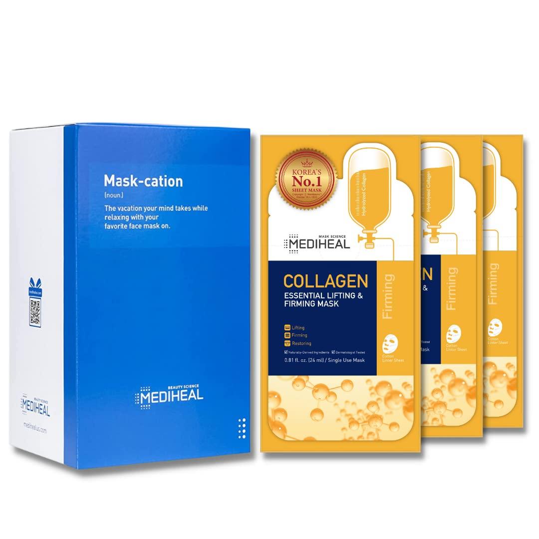 MEDIHEAL COLLAGEN シートマスク 30ml 専用 Mediheal Collagen Nude Gel Mask 30ml