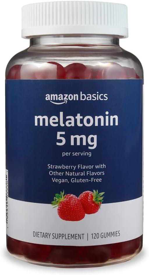 Solimo Melatonin 5mg 120 Gummies - Natural Sleep Support Supplement | Buy  Now with Express International Delivery | GoSupps.com