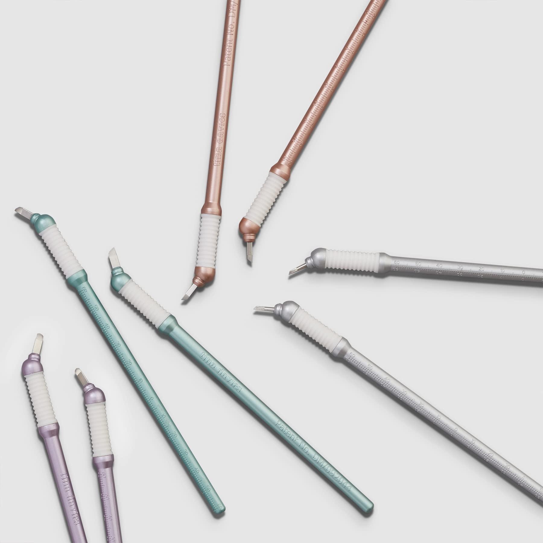 Types Microblades Tina Davies Professional Microblade Sampler Pack - 8 Disposable ...