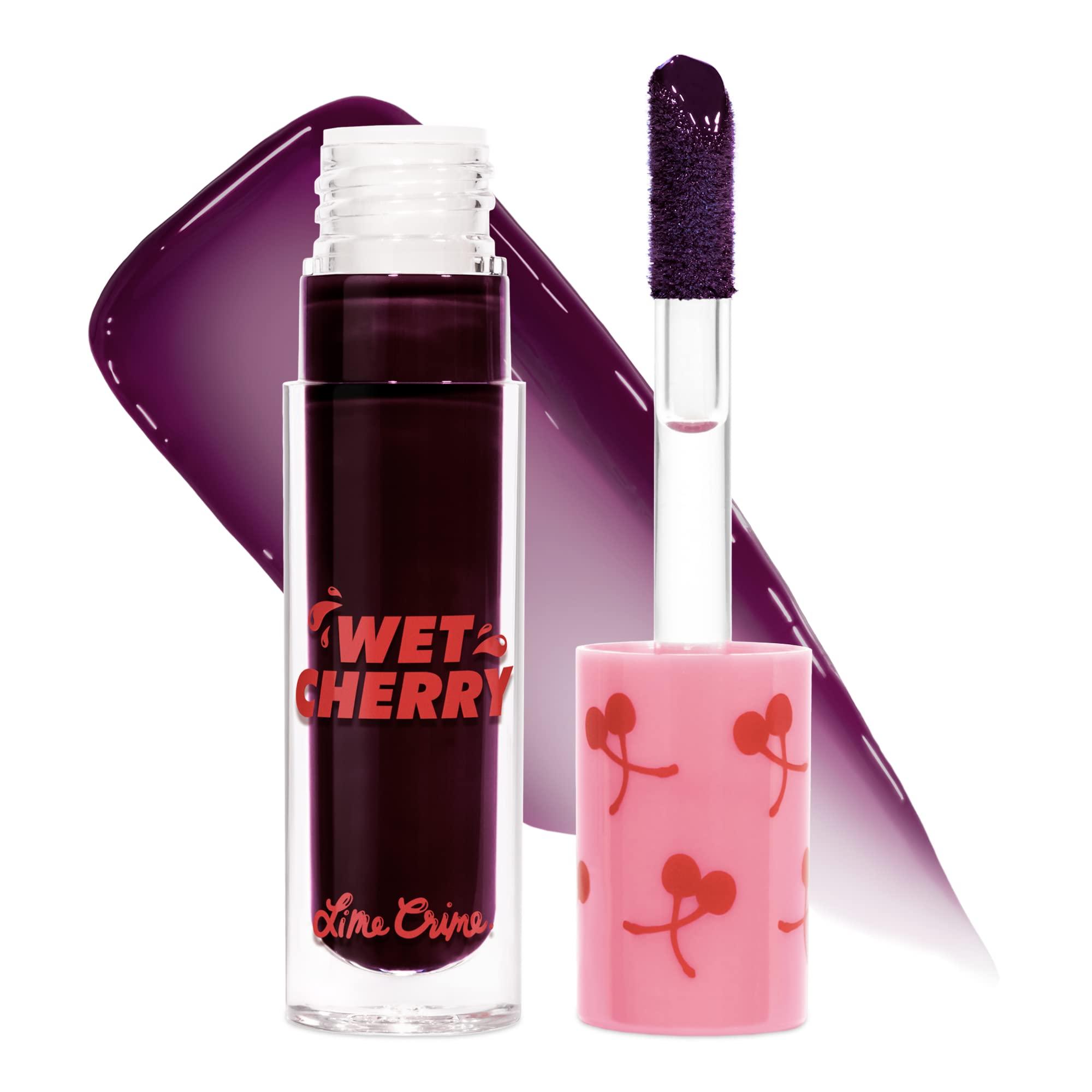 Lime Crime Wet Cherry Lip Gloss Black Cherry | GoSupps.com