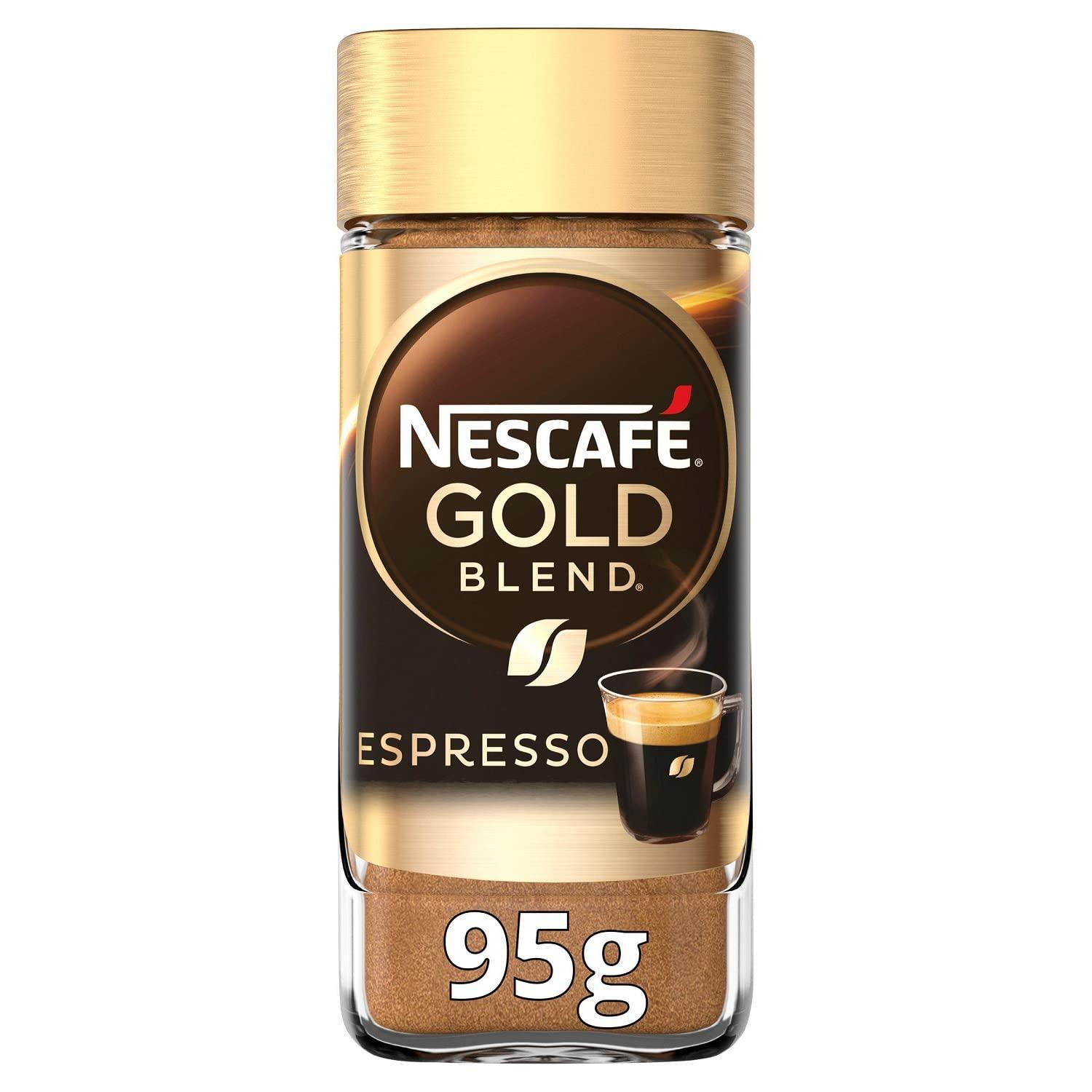 Nescafe Gold Espresso 95g Jar - Premium Quality Coffee Blend