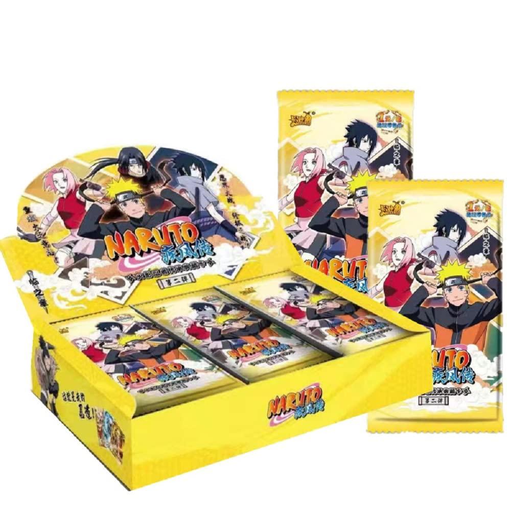 ❗️空箱❗️ NARUTO ナルトカードゲームBOX 6個セット　T288 naruto ナルト ナルト疾風伝 naruto card game ナルトカード