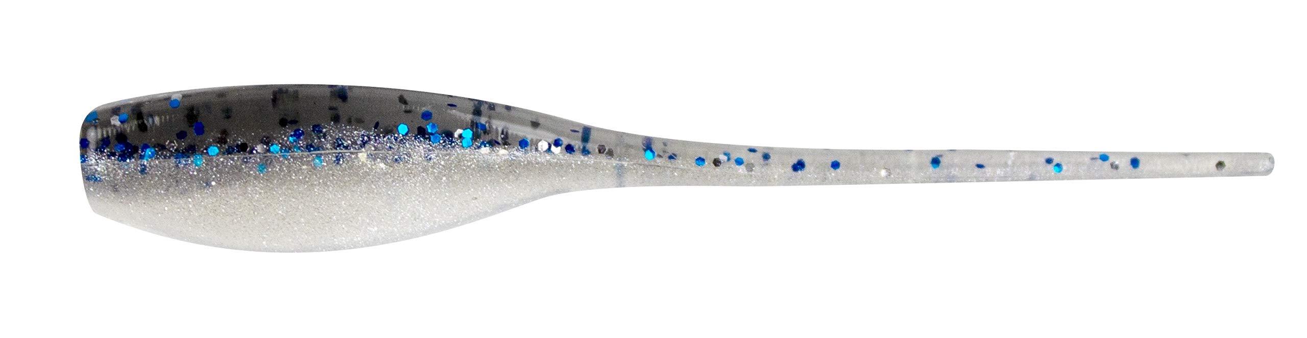 Bobby Garland Baby Shad - 2 IN - 18 Pack - Blue Chrome