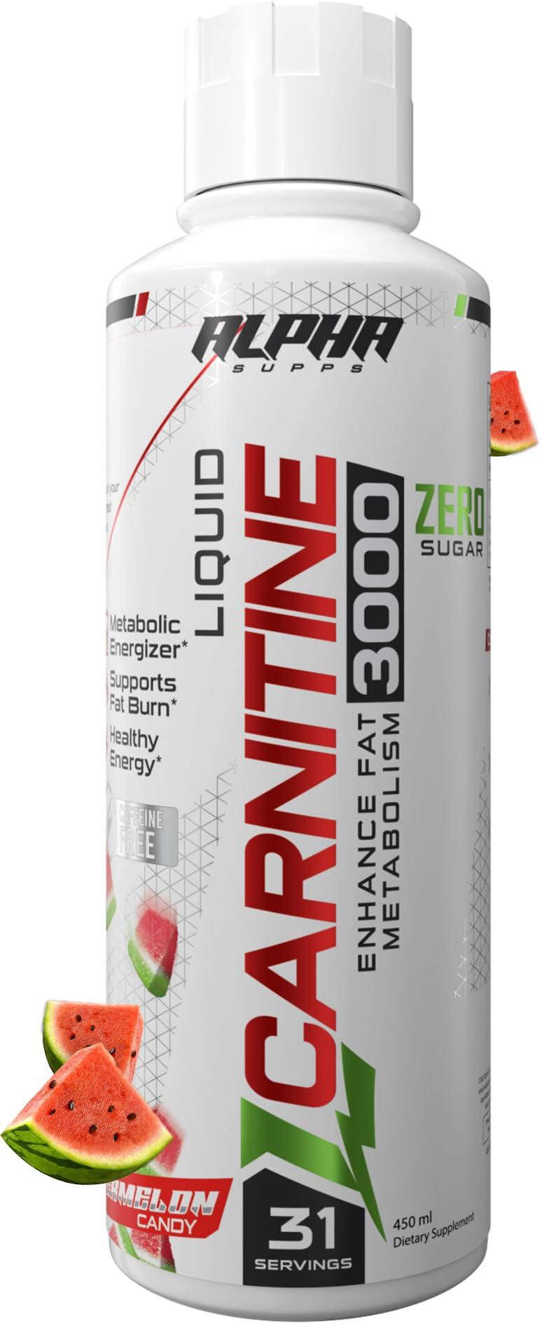 l carnitine watermelon L-Carnitine 3000 mg Liquid | Stimulant-Free Amino Acid Supplement | 31  Servings Watermelon Candy | International Shipping Available | Buy Now with  Express International Delivery
