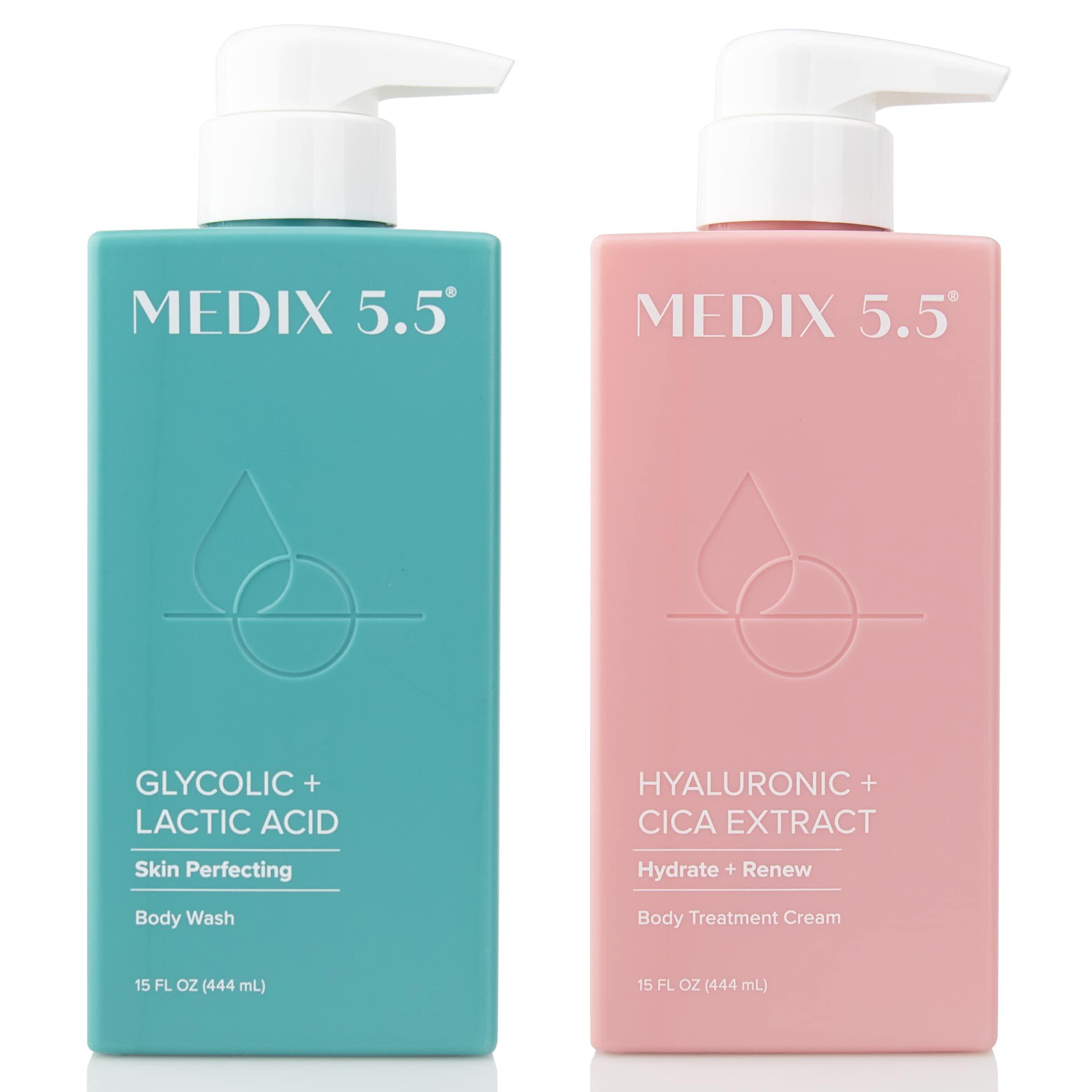 Medix 5.5 AHA Glycolic Acid Scrub & Hyaluronic Acid